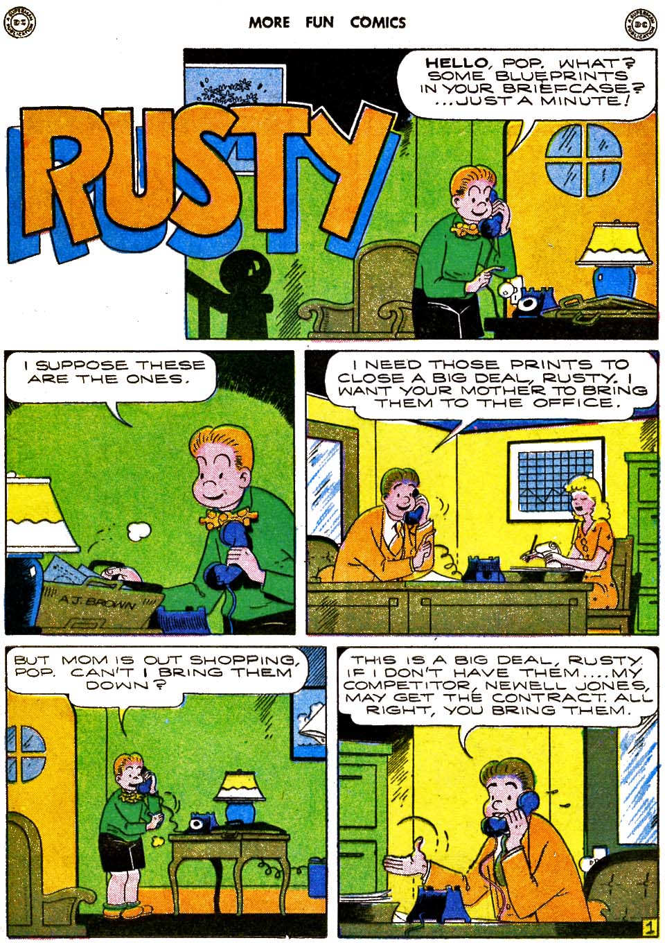 Read online More Fun Comics comic -  Issue #121 - 19