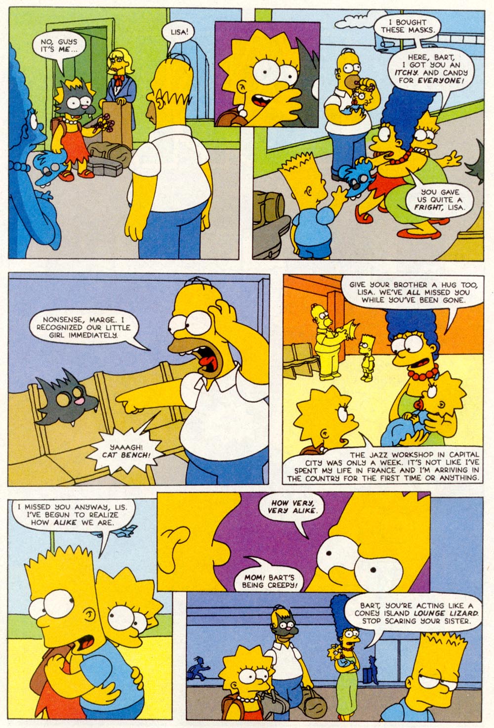 Read online Treehouse of Horror comic -  Issue #1 - 34