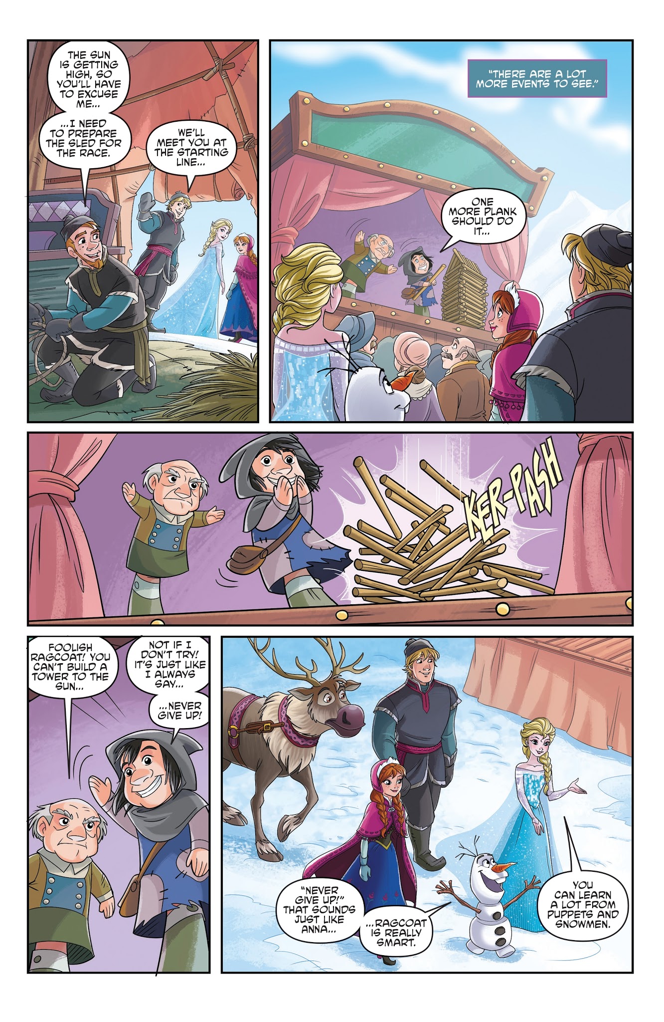 Read online Disney Frozen comic -  Issue #8 - 12