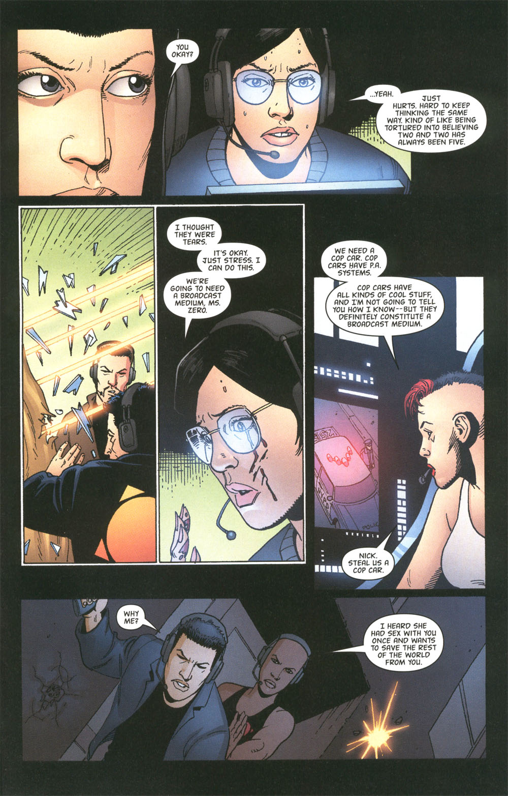 Read online Global Frequency comic -  Issue #3 - 17