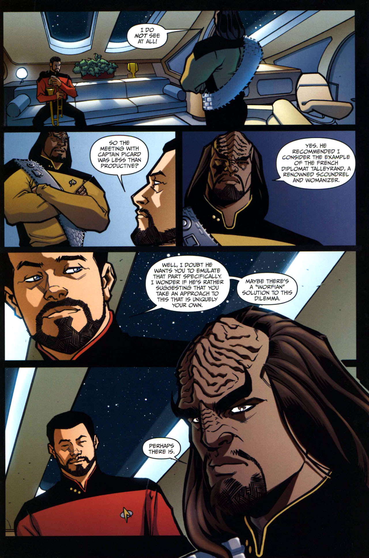 Read online Star Trek: The Next Generation: Intelligence Gathering comic -  Issue #2 - 20