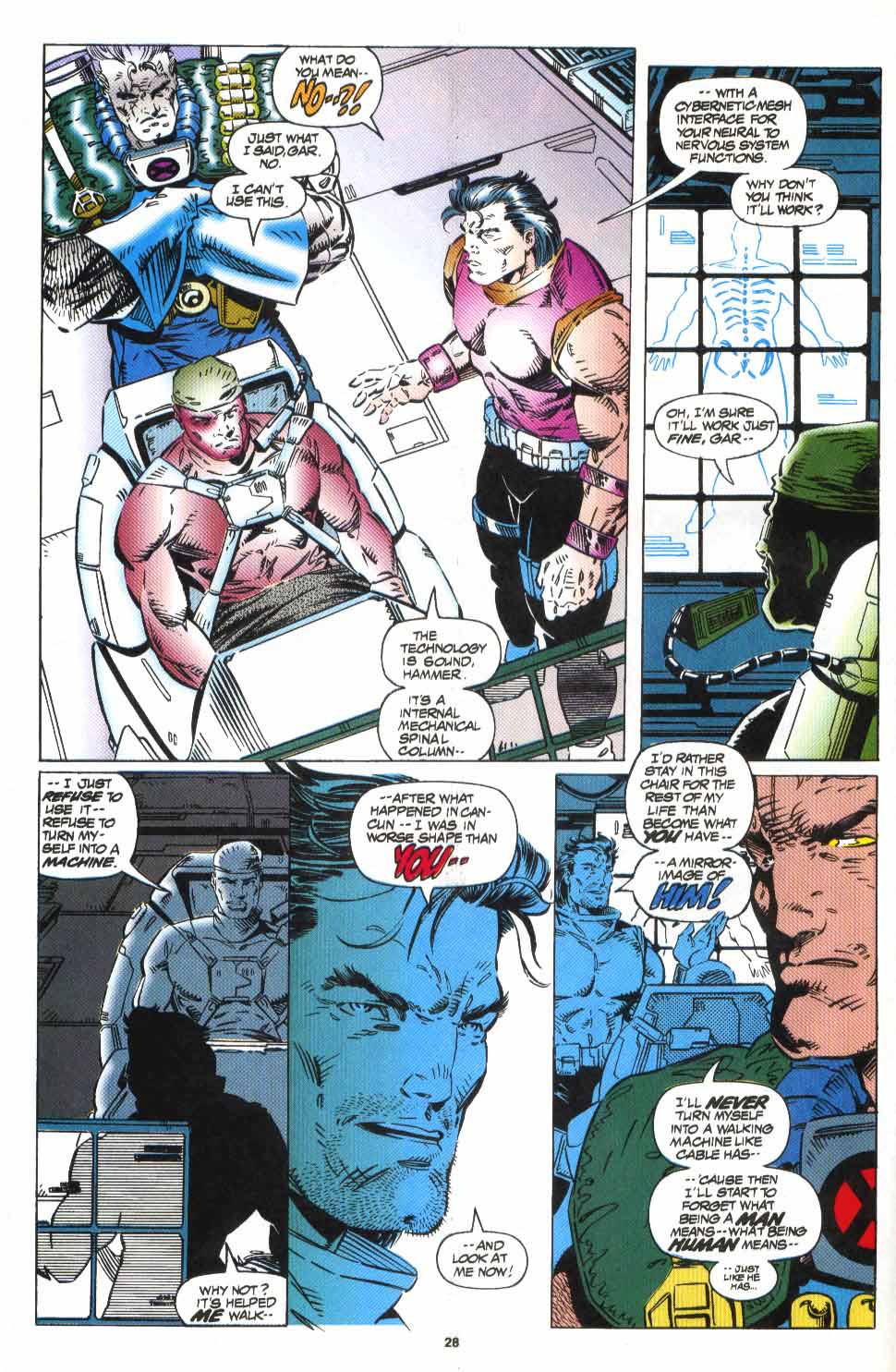 Read online Cable (1993) comic -  Issue #4 - 29