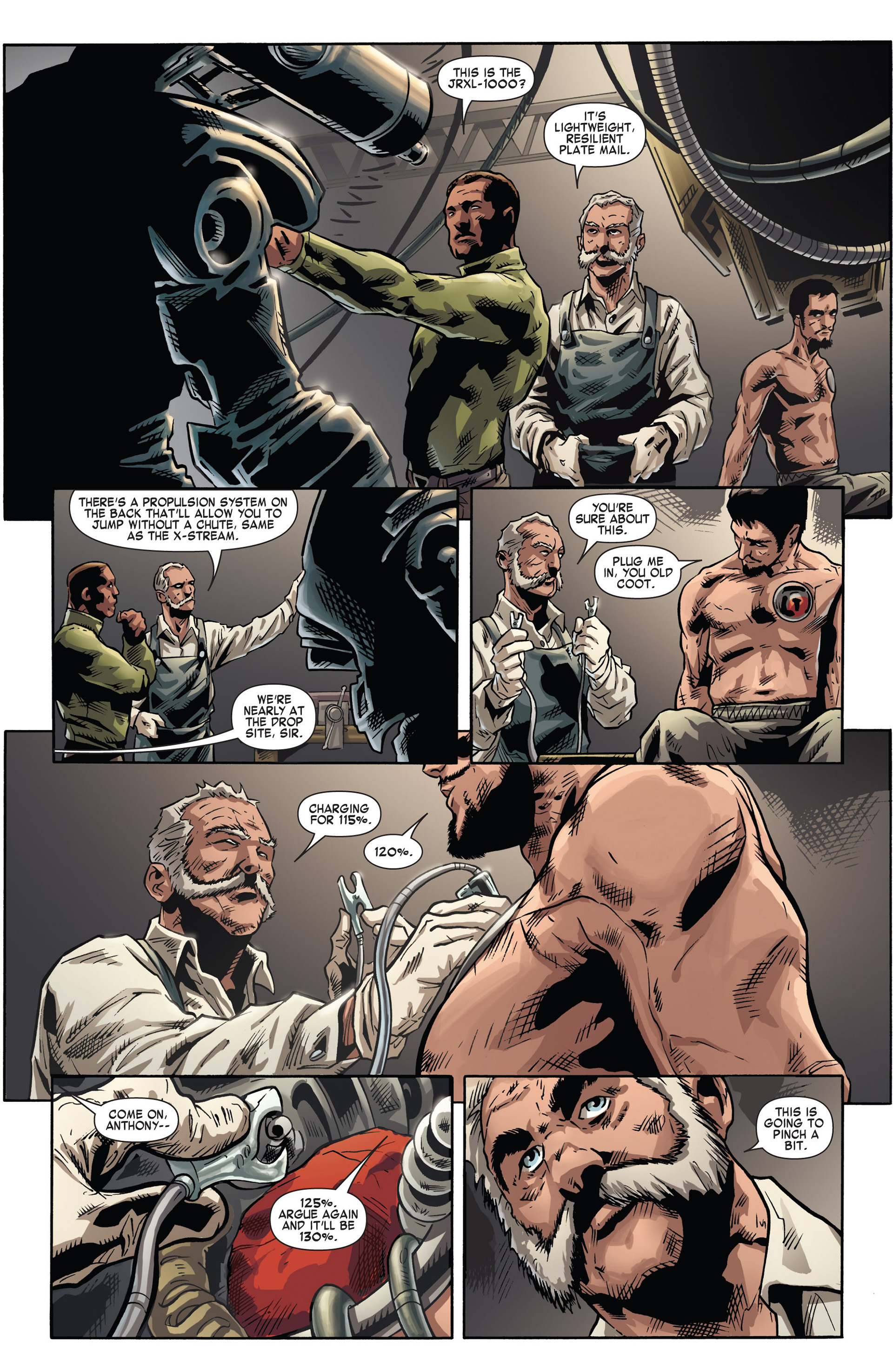 Read online Iron Man Noir comic -  Issue #3 - 14
