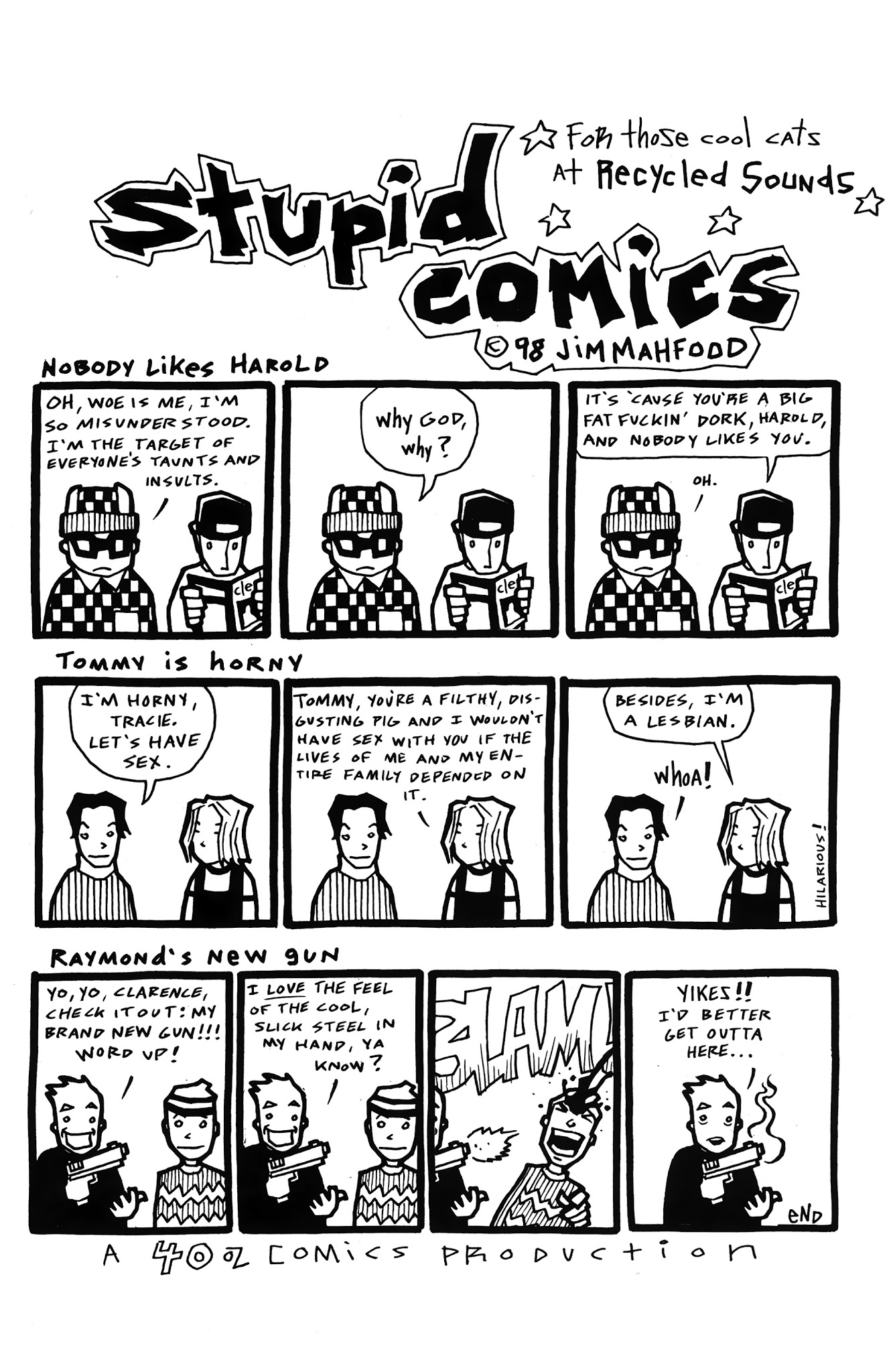 Read online Stupid Comics comic -  Issue # Full - 4