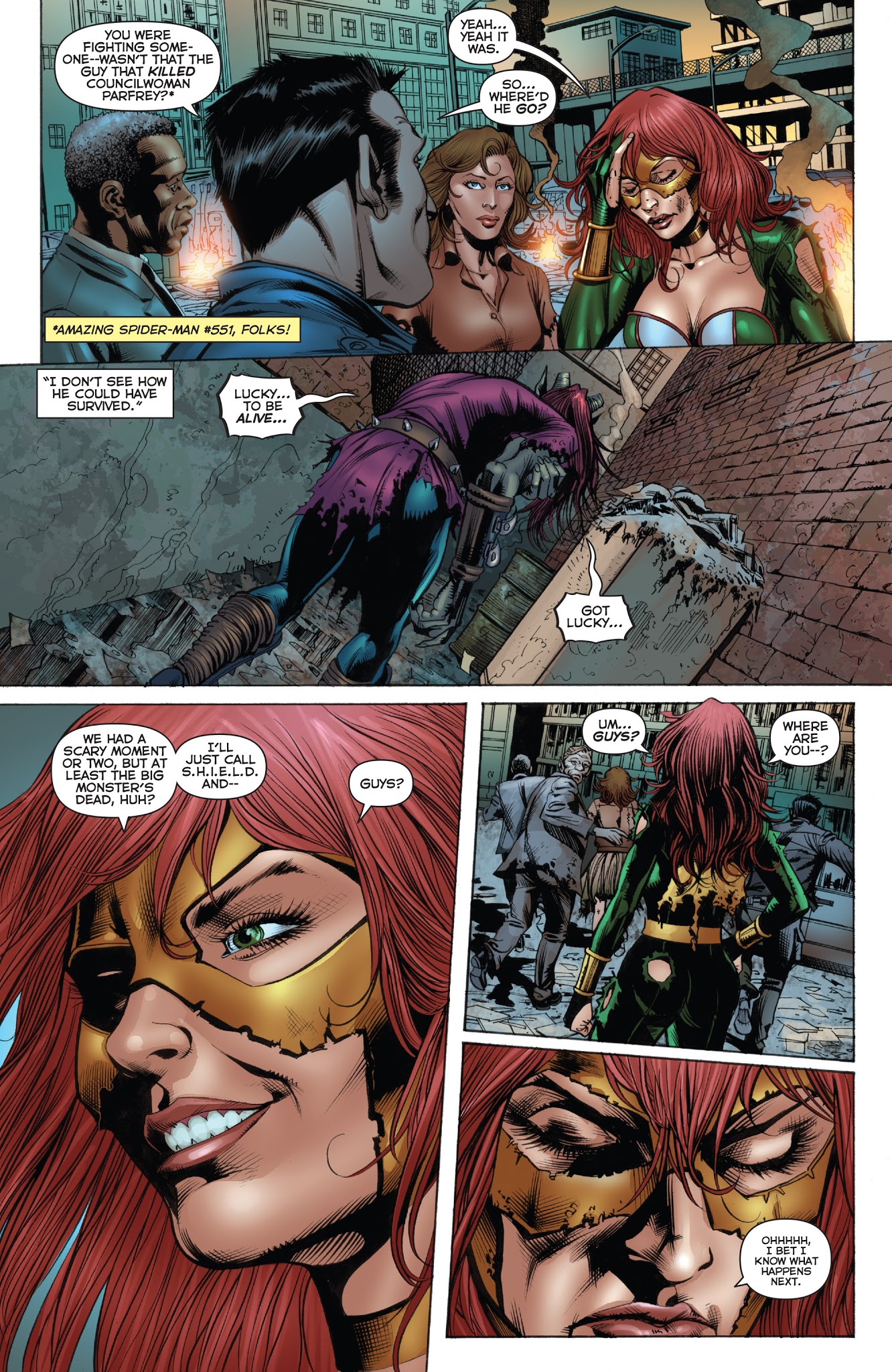Read online Secret Invasion: The Amazing Spider-Man comic -  Issue #3 - 11
