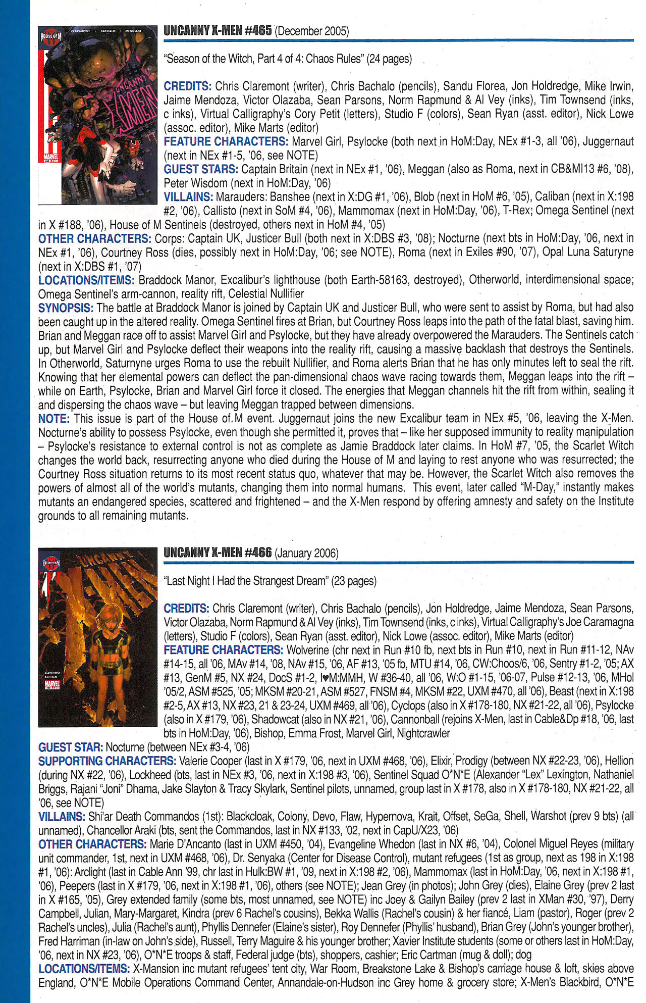 Read online Official Index to the Marvel Universe comic -  Issue #12 - 52