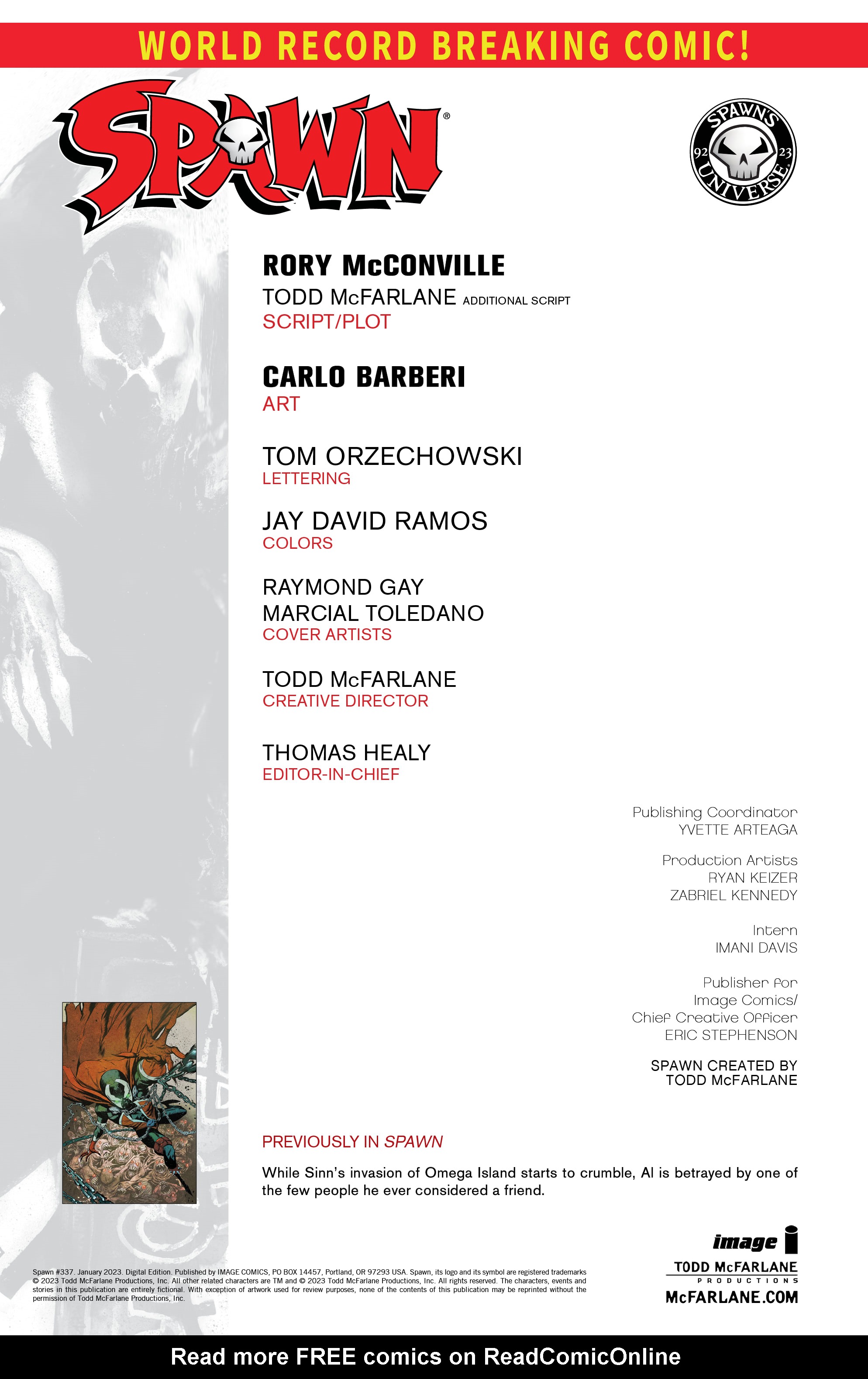 Read online Spawn comic -  Issue #337 - 3