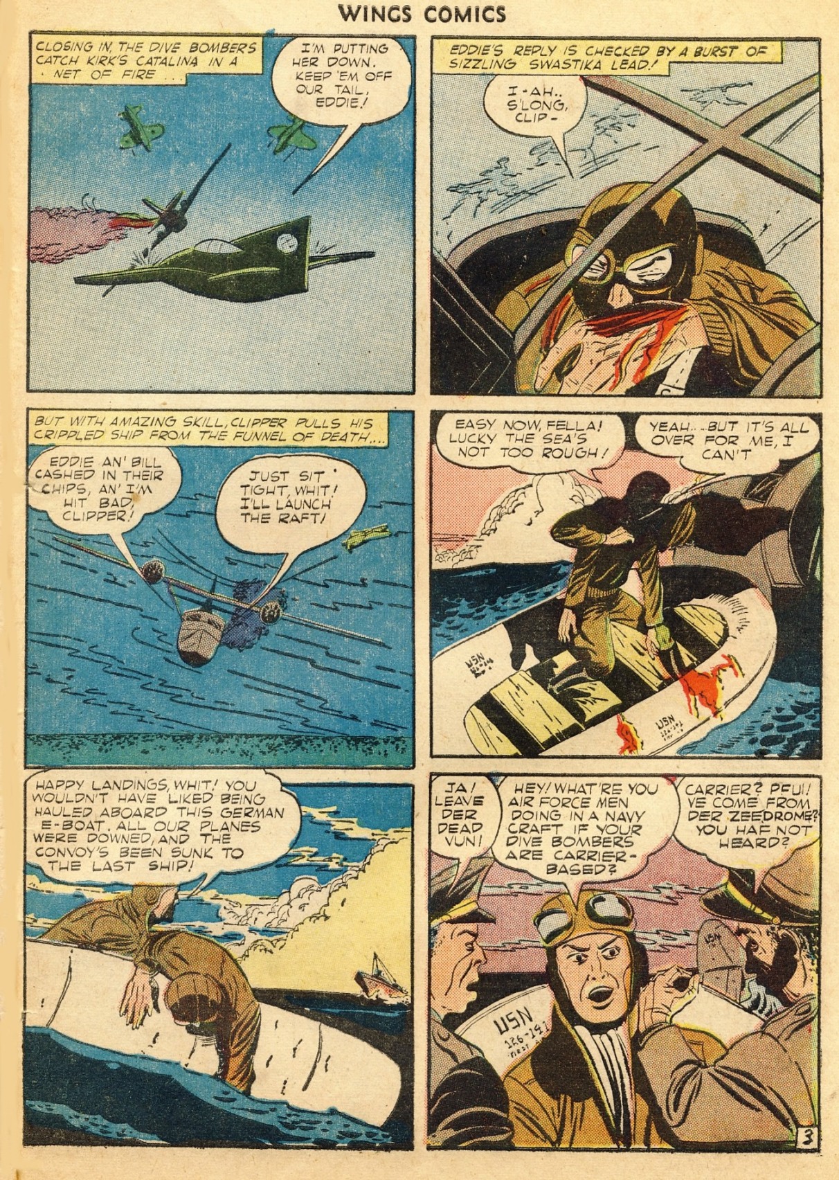 Read online Wings Comics comic -  Issue #39 - 53