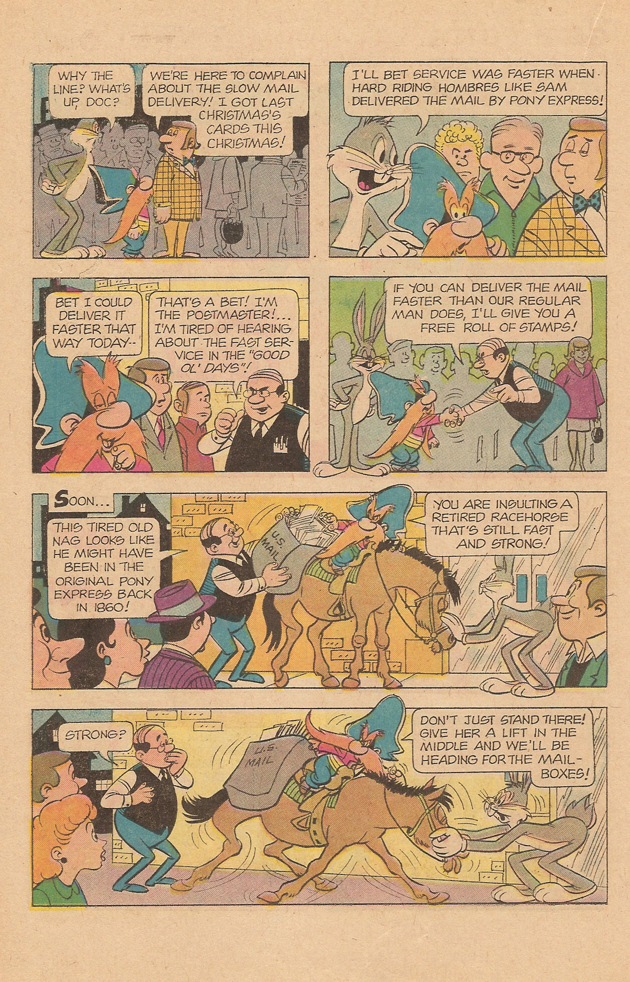 Read online Yosemite Sam and Bugs Bunny comic -  Issue #32 - 22