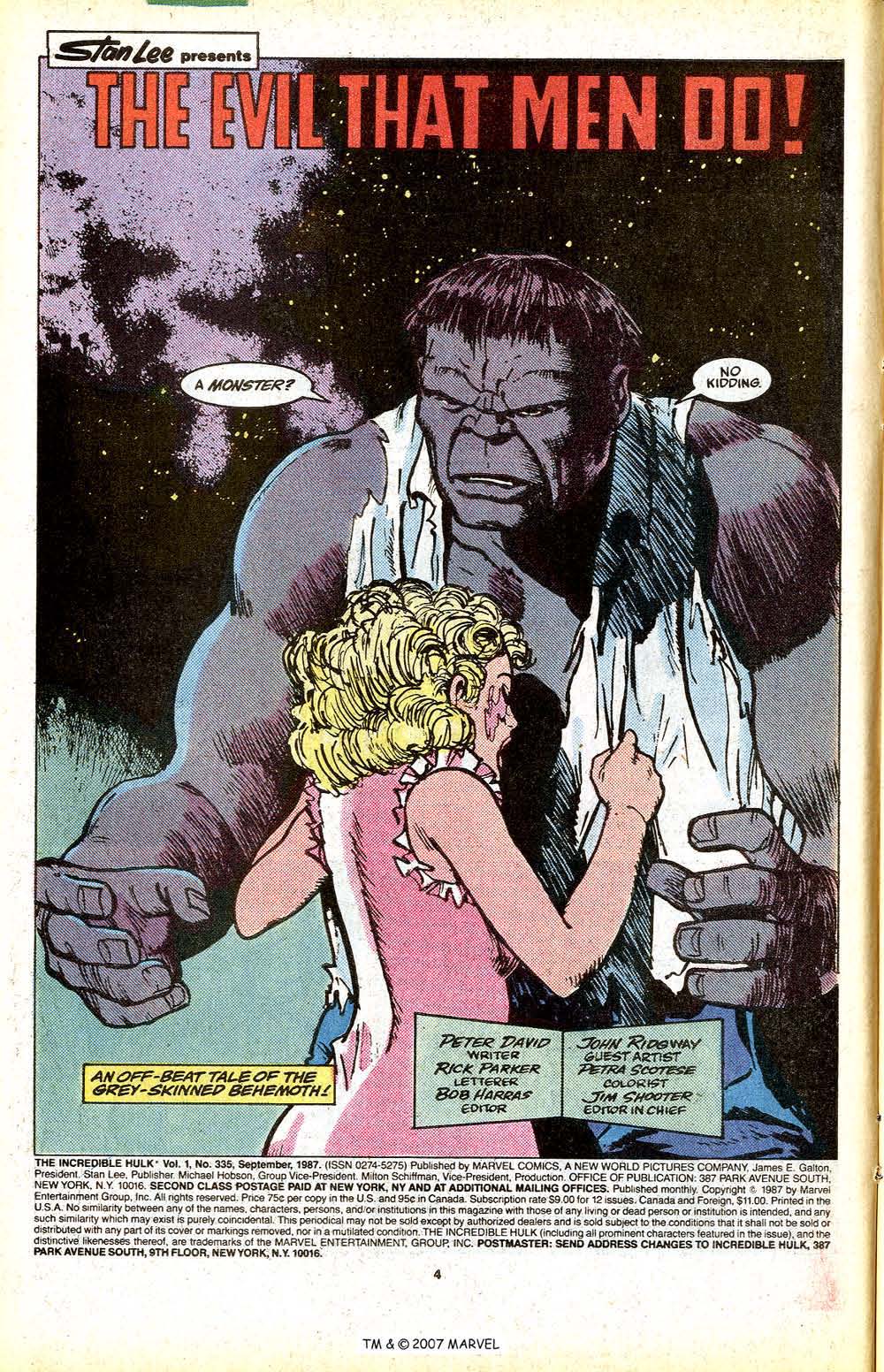 Read online The Incredible Hulk (1968) comic -  Issue #335 - 6