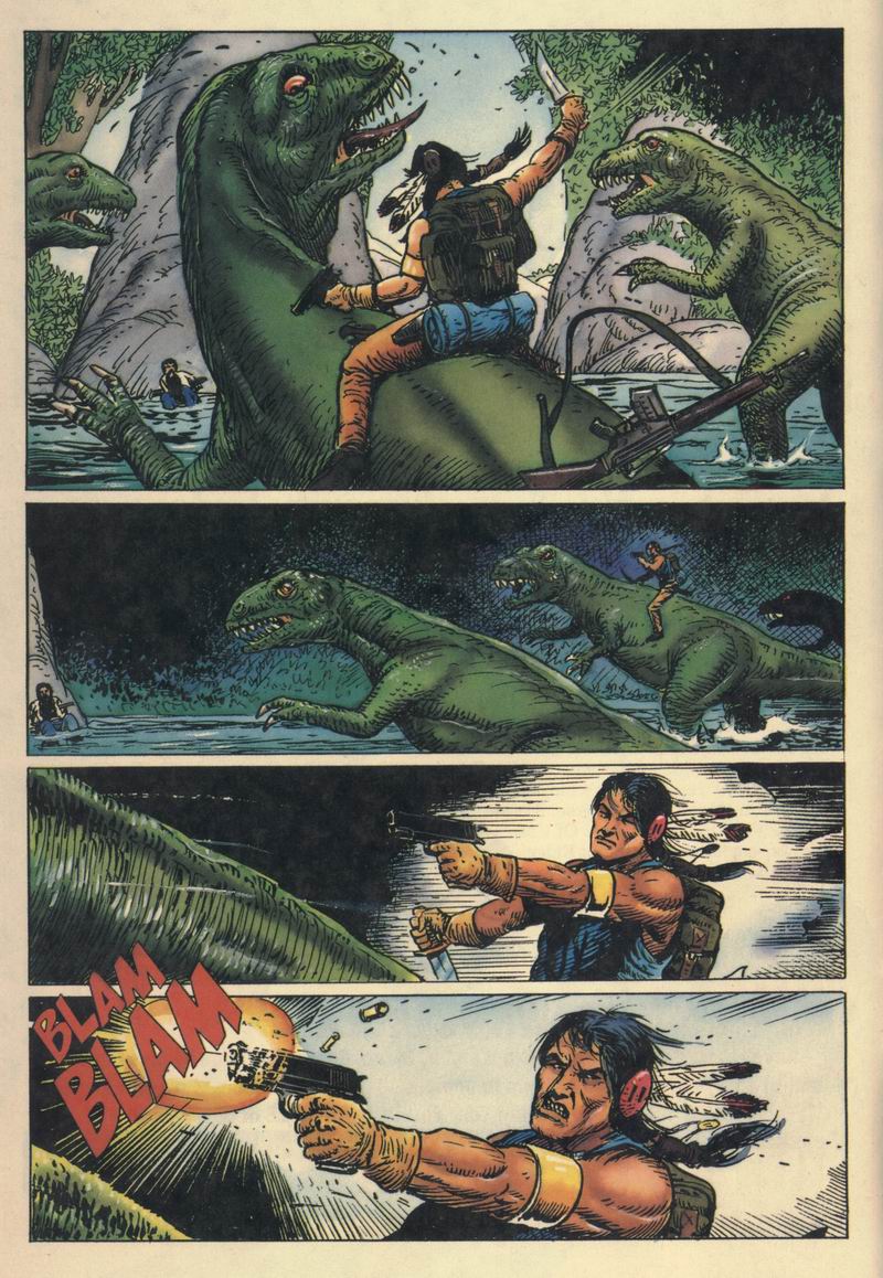 Read online Turok, Dinosaur Hunter (1993) comic -  Issue #8 - 9