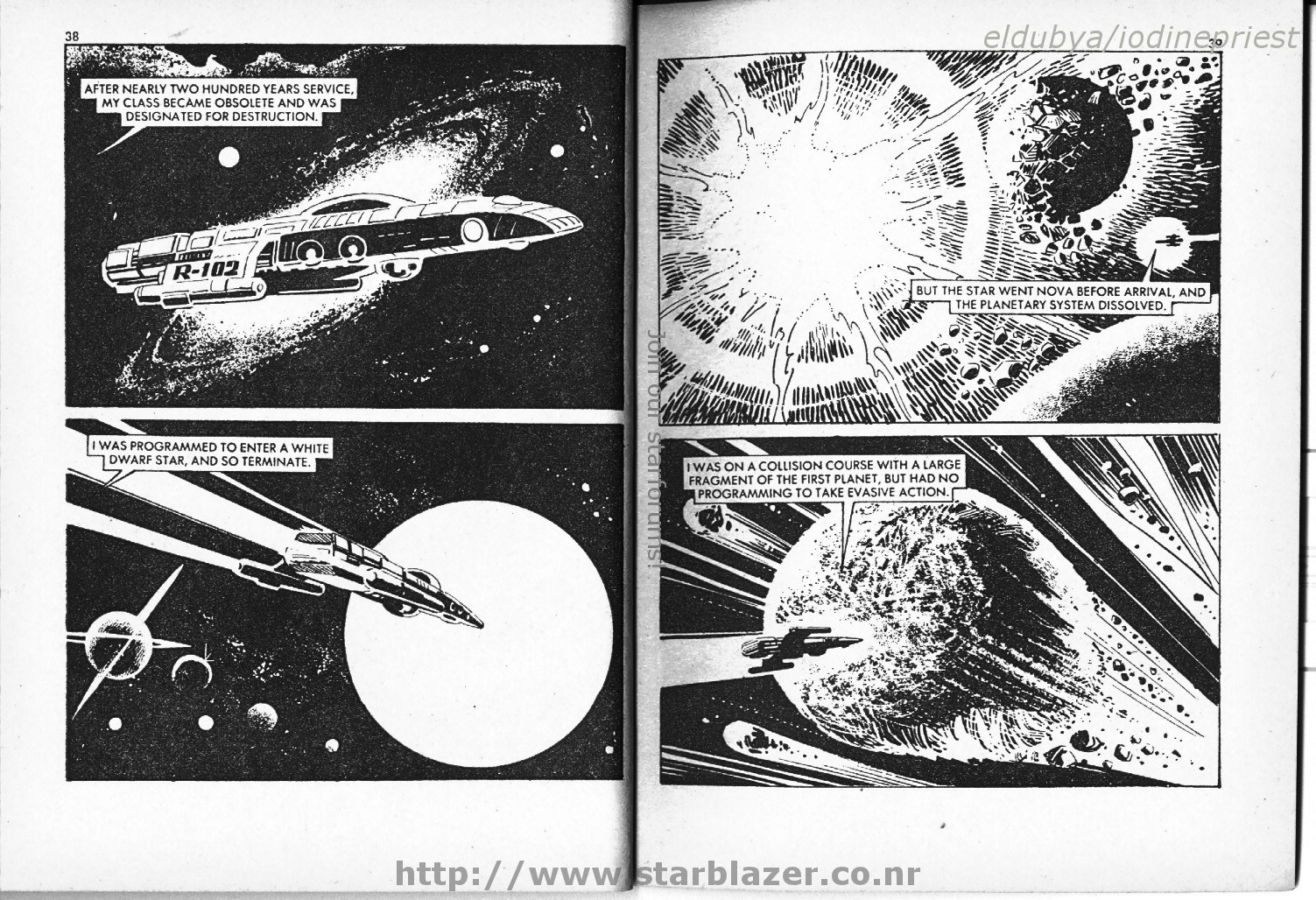 Read online Starblazer comic -  Issue #55 - 21