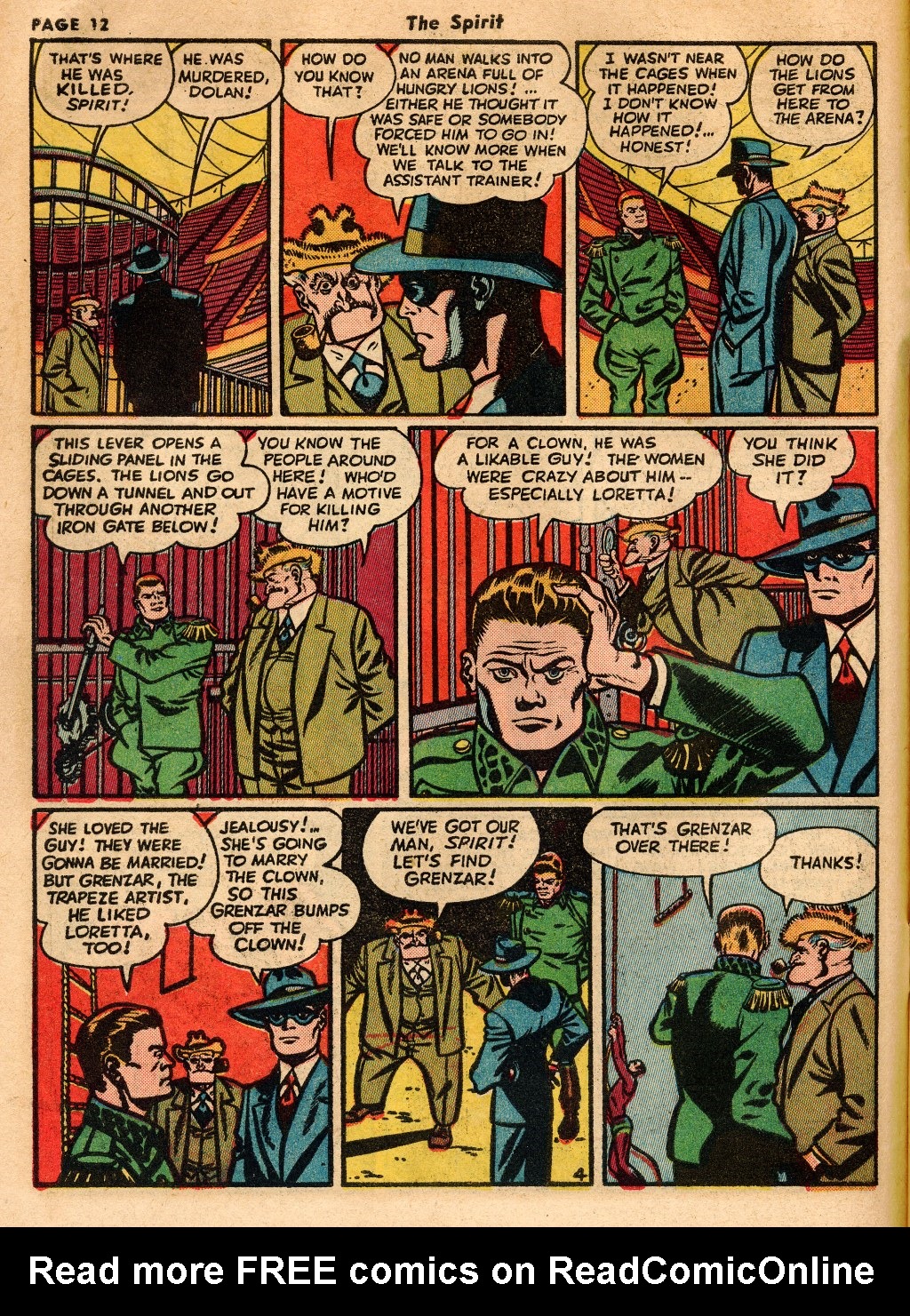 Read online The Spirit (1944) comic -  Issue #2 - 14