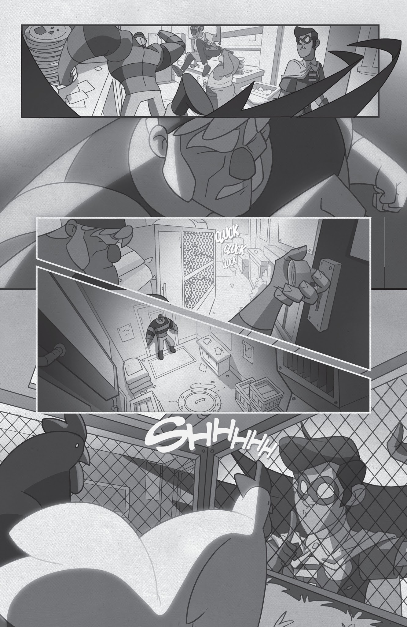 Read online Batman Black and White (2013) comic -  Issue #4 - 42
