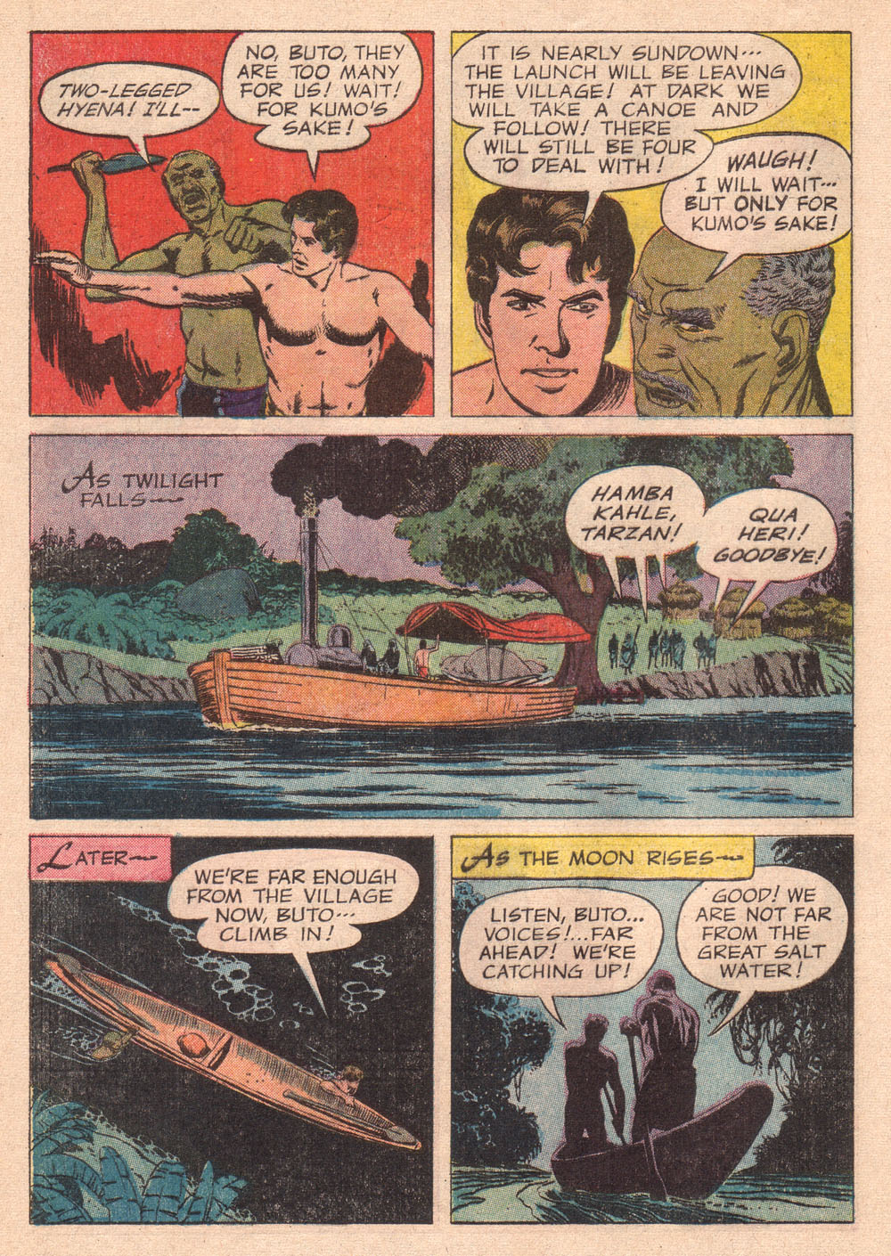 Read online Korak, Son of Tarzan (1964) comic -  Issue #12 - 8