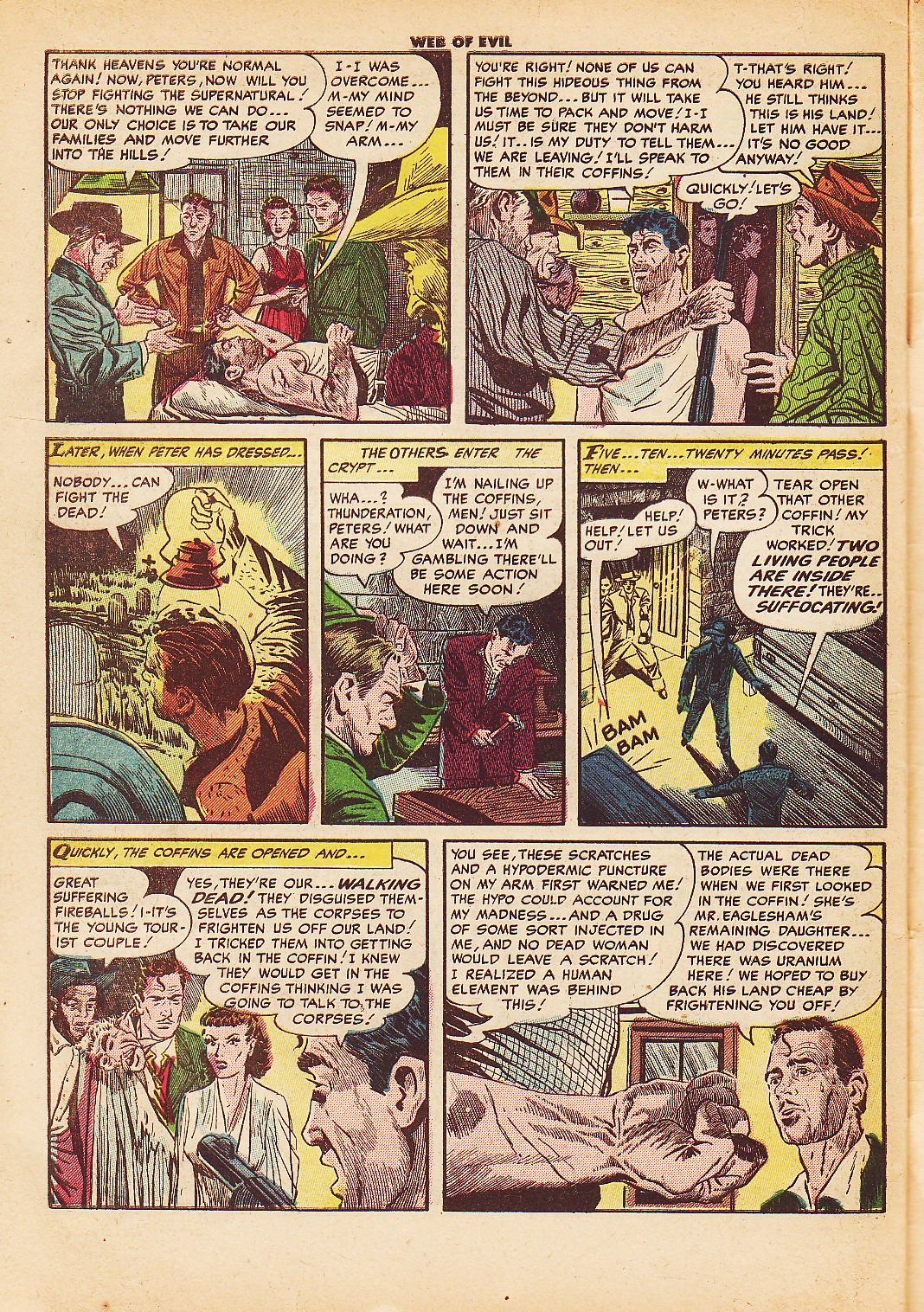 Read online Web of Evil comic -  Issue #18 - 32