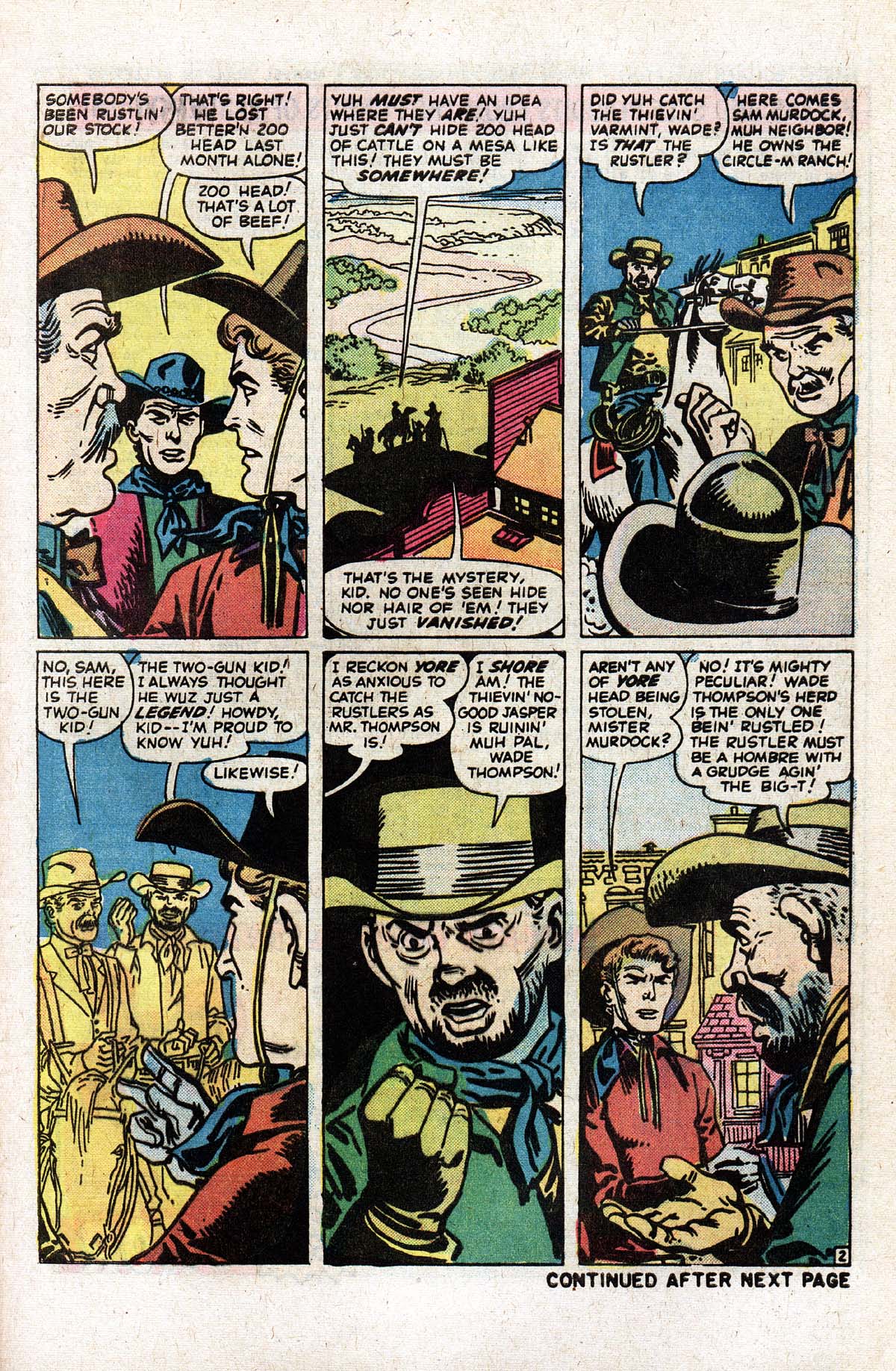 Read online The Mighty Marvel Western comic -  Issue #37 - 20