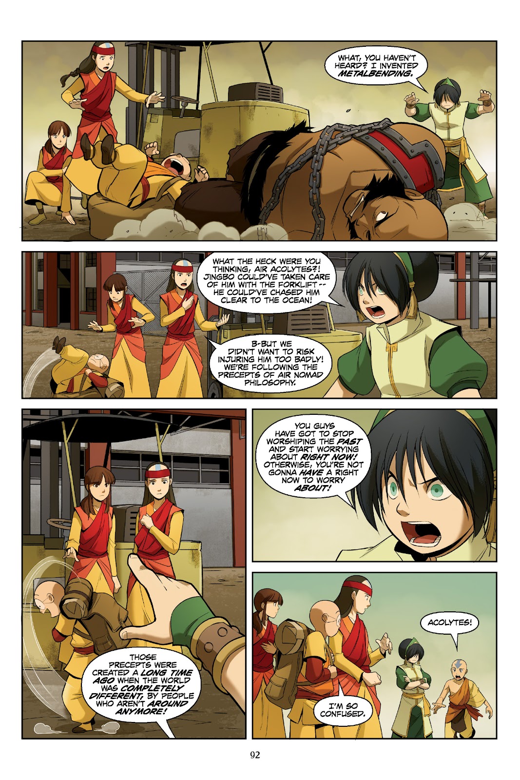 Nickelodeon Avatar: The Last Airbender - The Rift issue Omnibus (Part 1) - Page 92