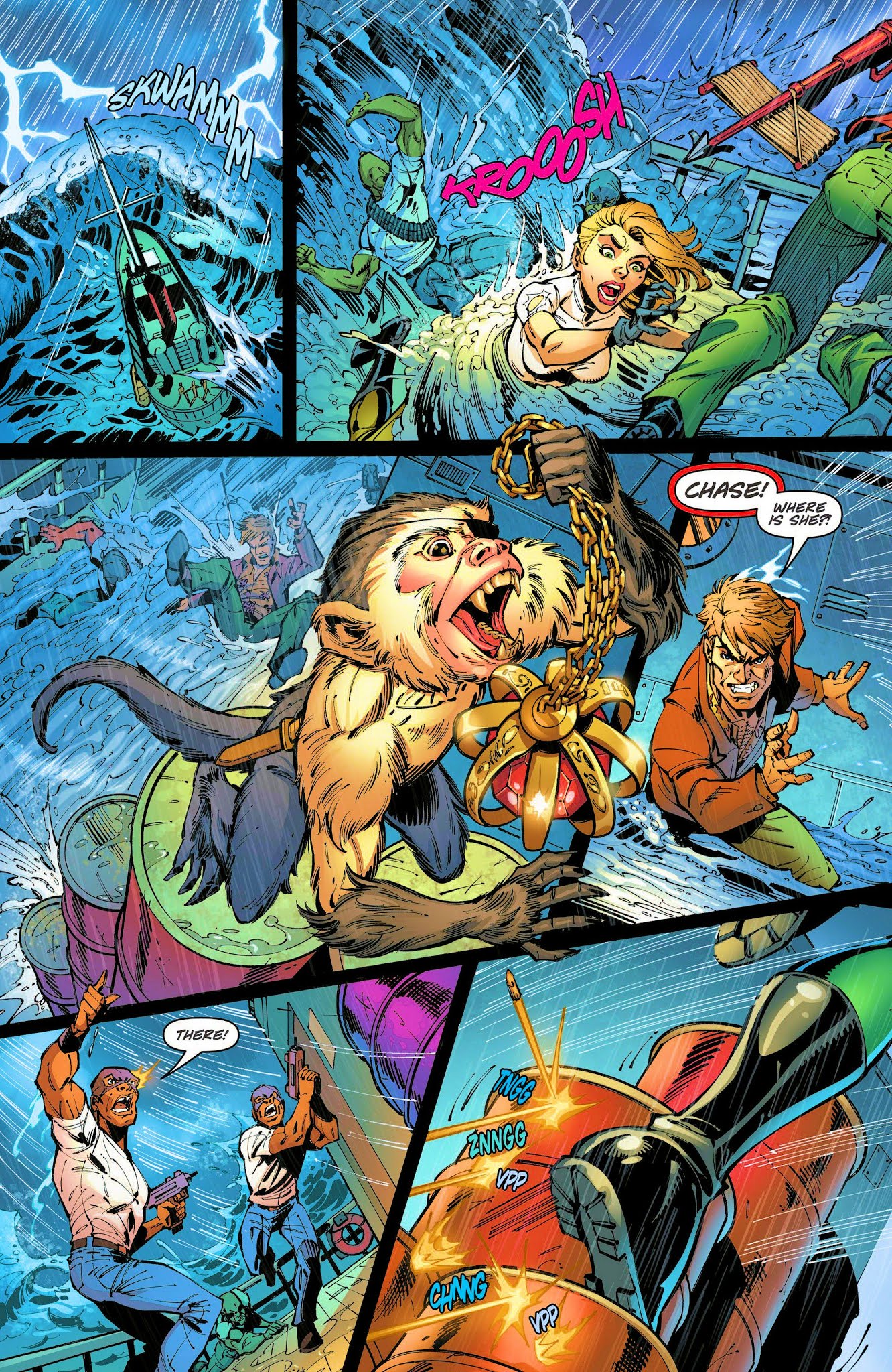 Read online Danger Girl: Trinity comic -  Issue #1 - 5