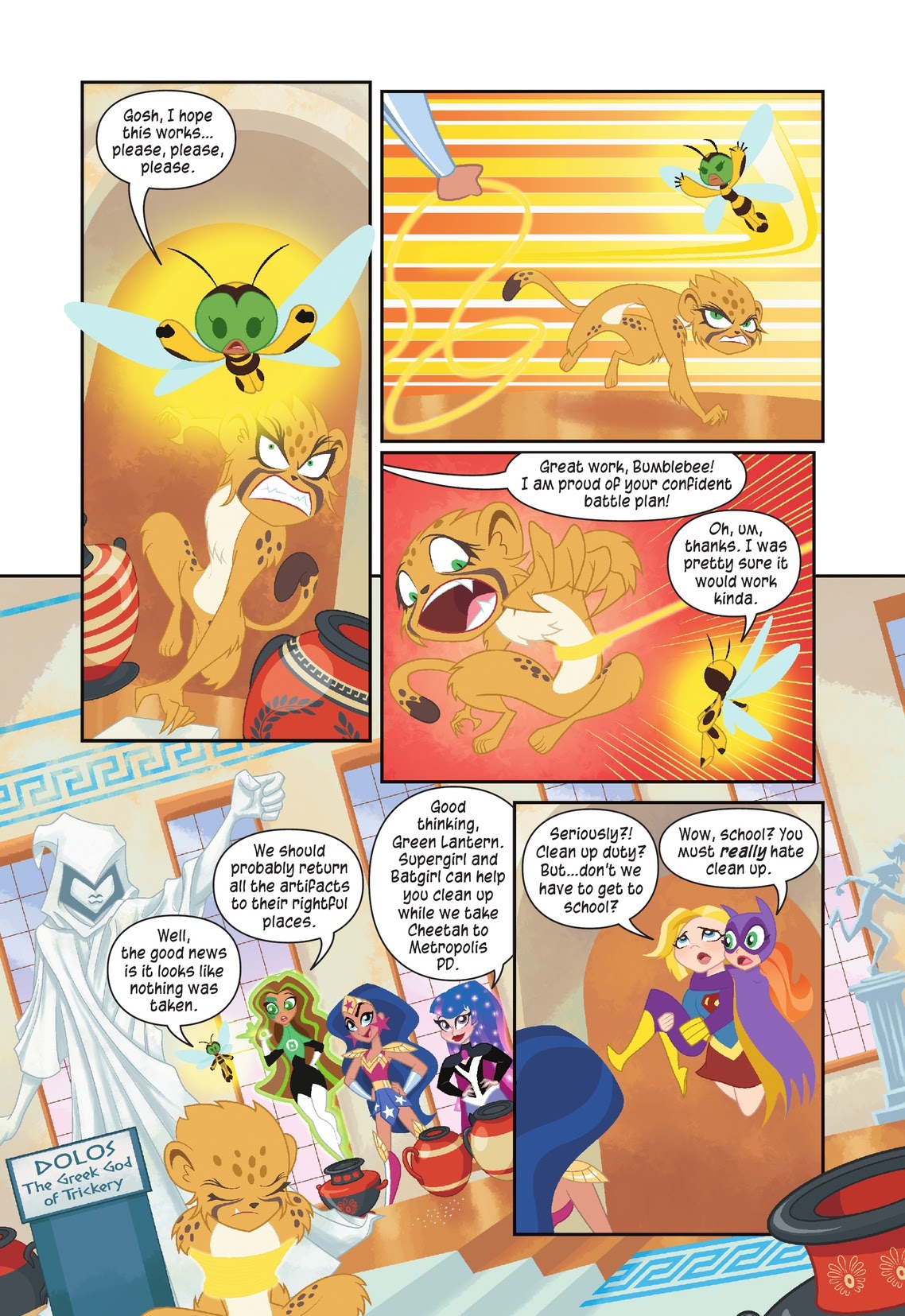 Read online DC Super Hero Girls: Ghosting comic -  Issue # TPB (Part 1) - 8