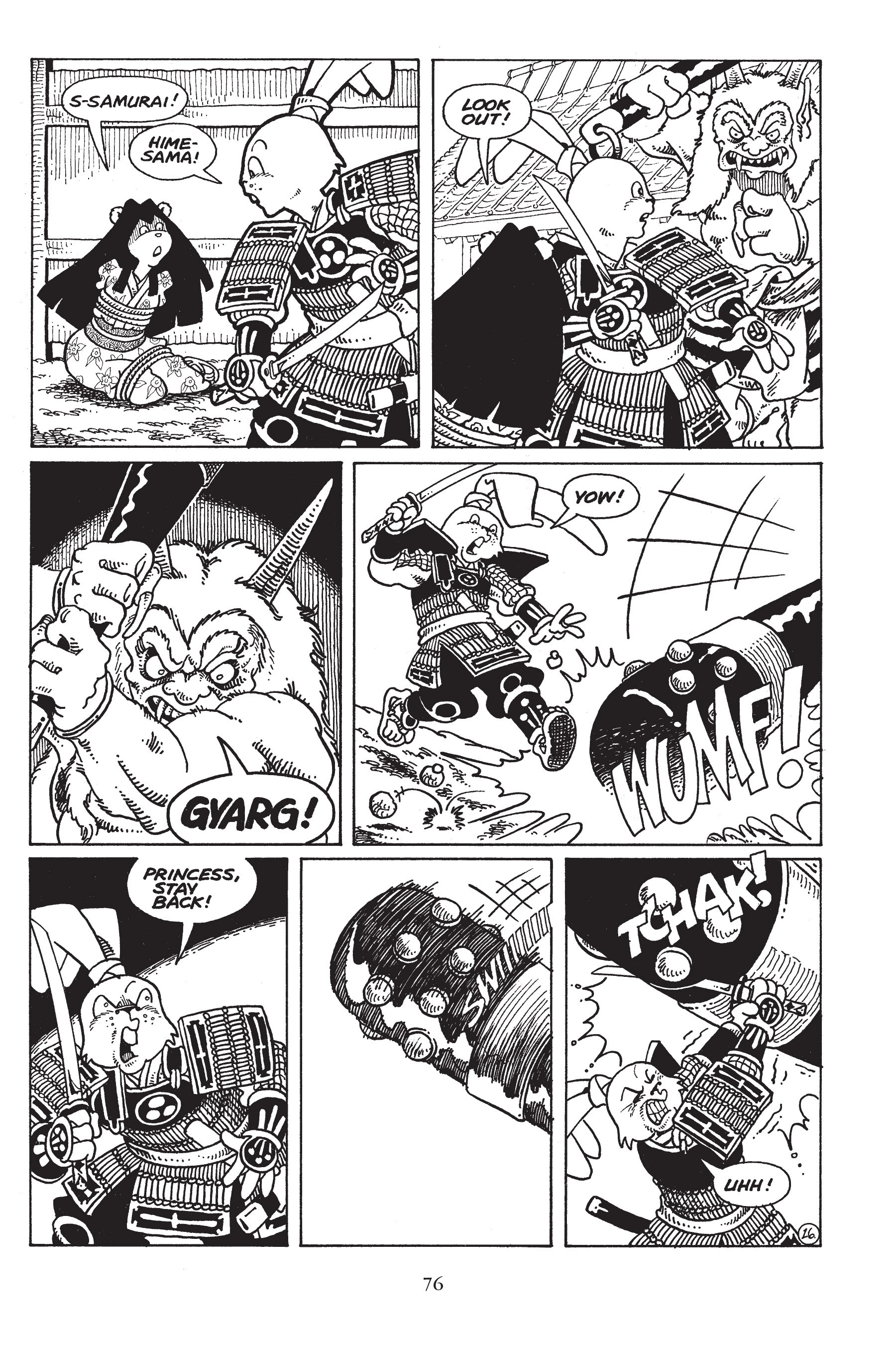 Read online Usagi Yojimbo (1987) comic -  Issue # _TPB 6 - 76