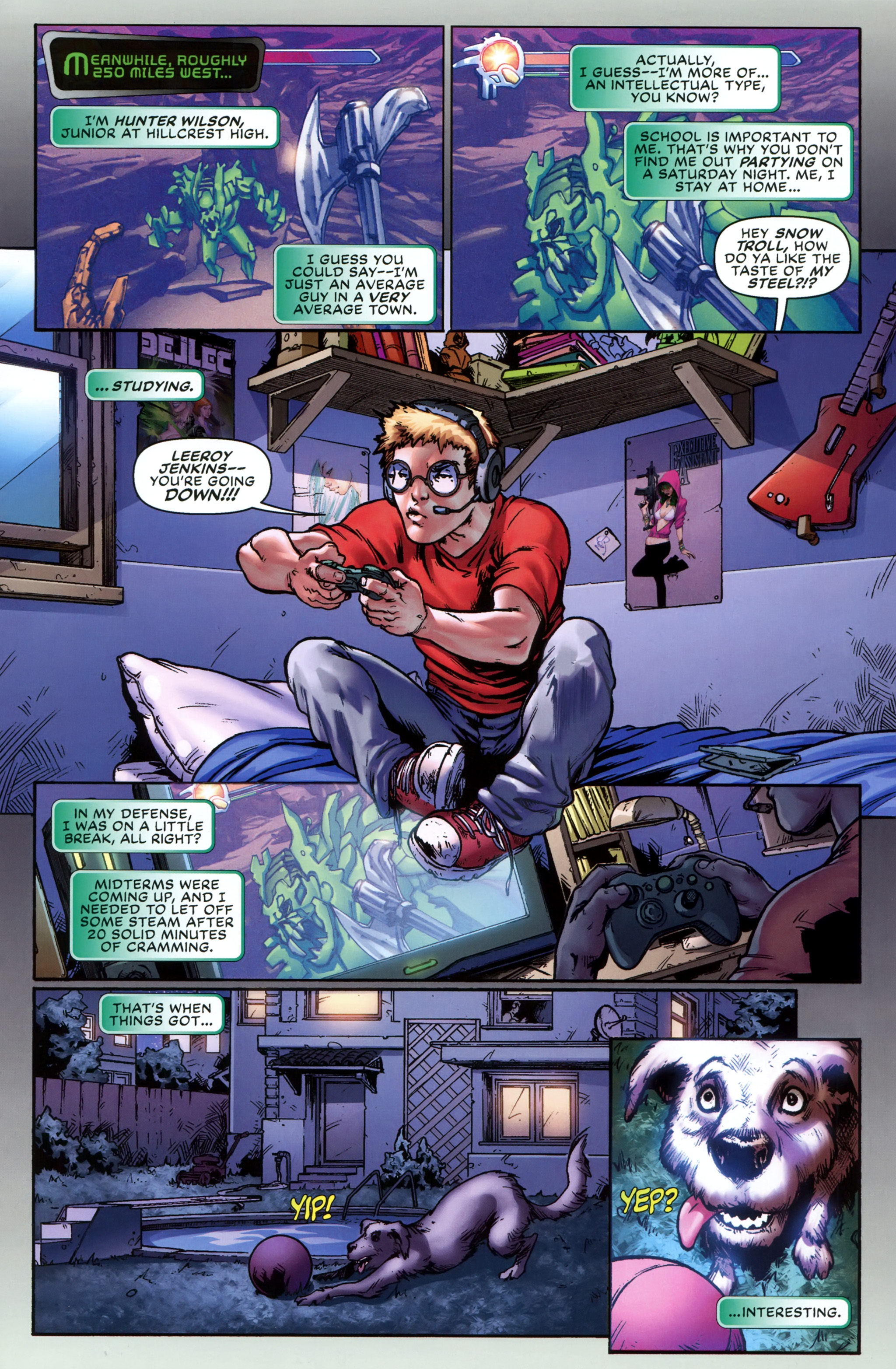 Read online Homecoming comic -  Issue #1 - 8