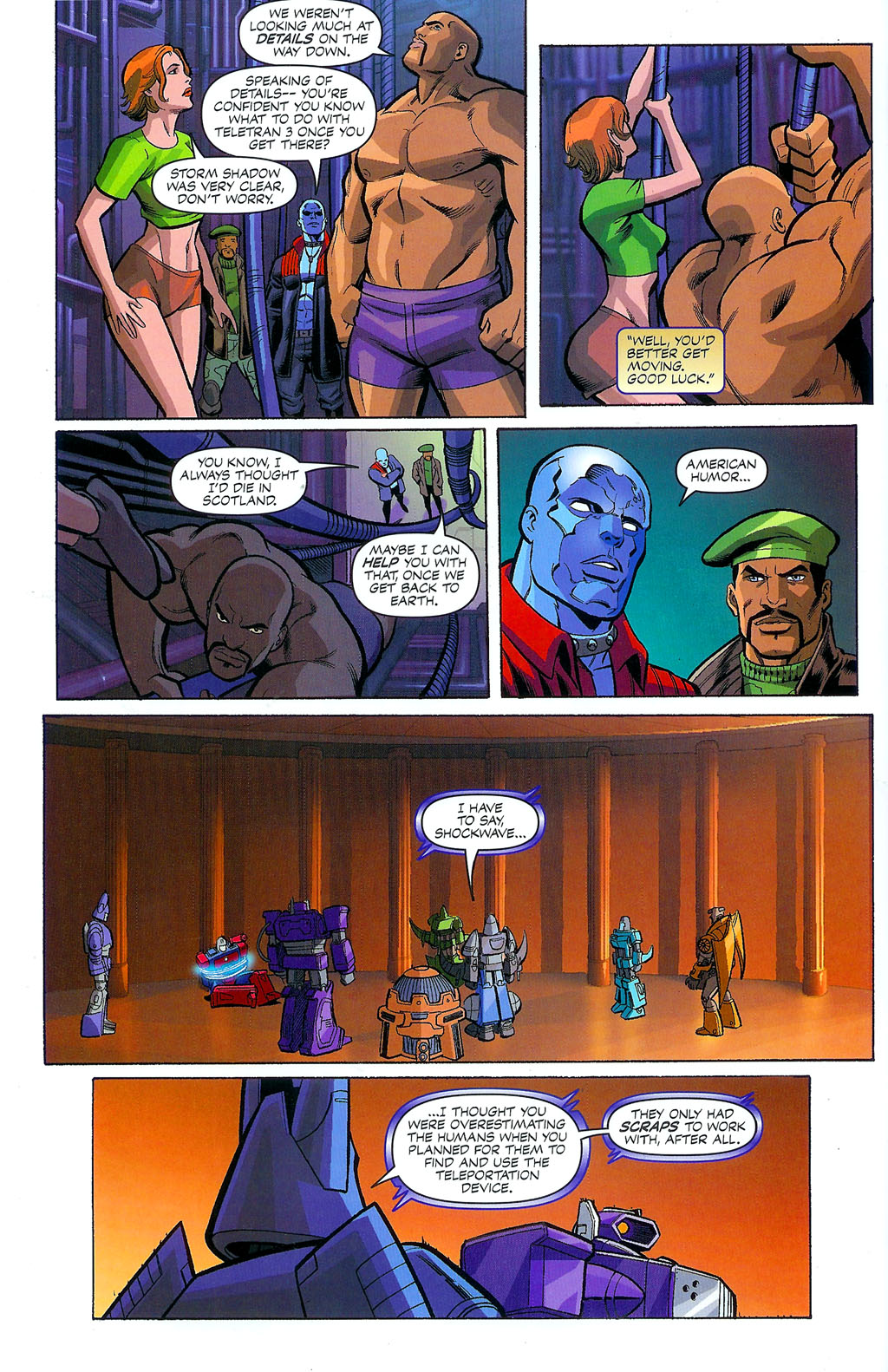 Read online G.I. Joe vs. The Transformers II comic -  Issue #4 - 6