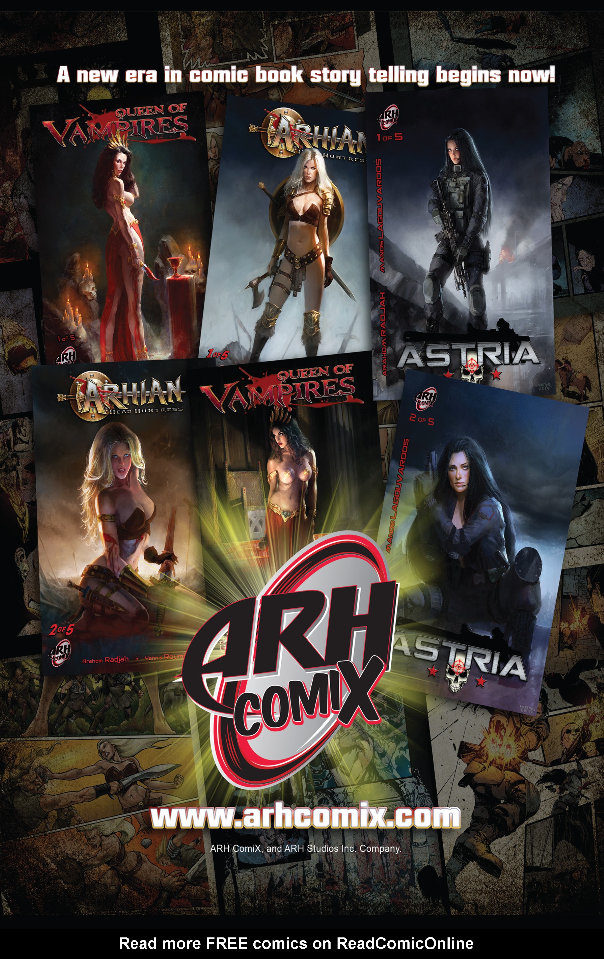 Read online Arhian: Head Huntress comic -  Issue #3 - 35