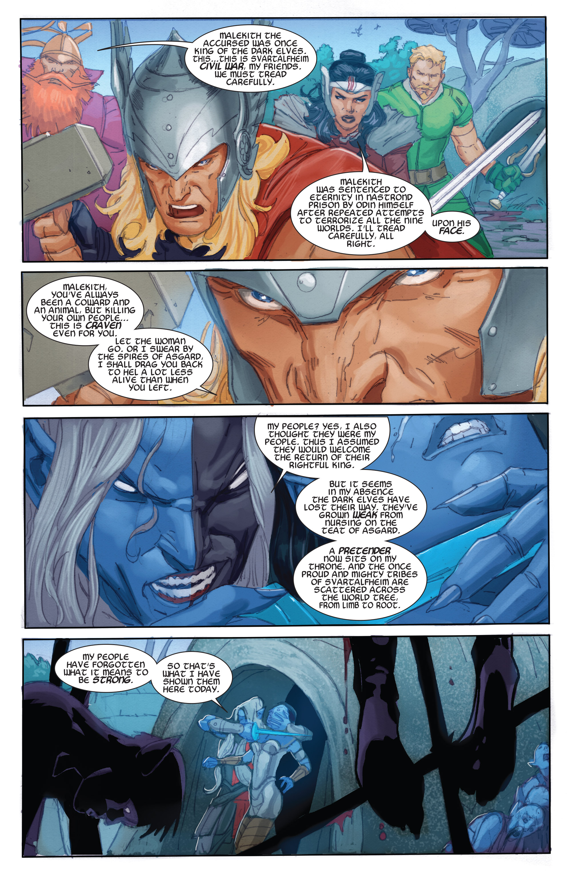 Read online War of the Realms Prelude comic -  Issue # TPB (Part 1) - 54