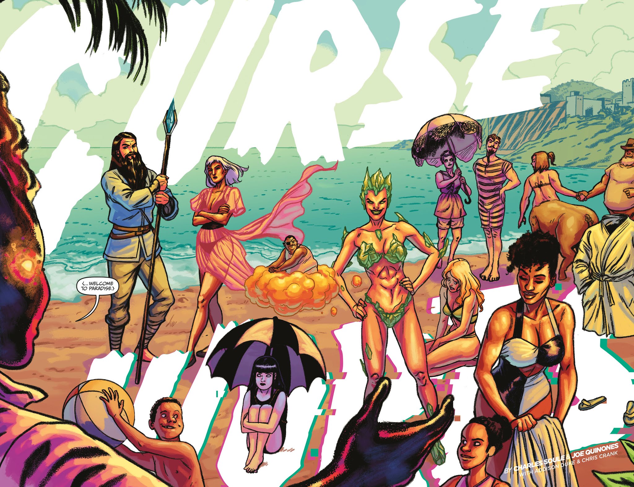 Read online Curse Words Summer Swimsuit Special comic -  Issue # Full - 4