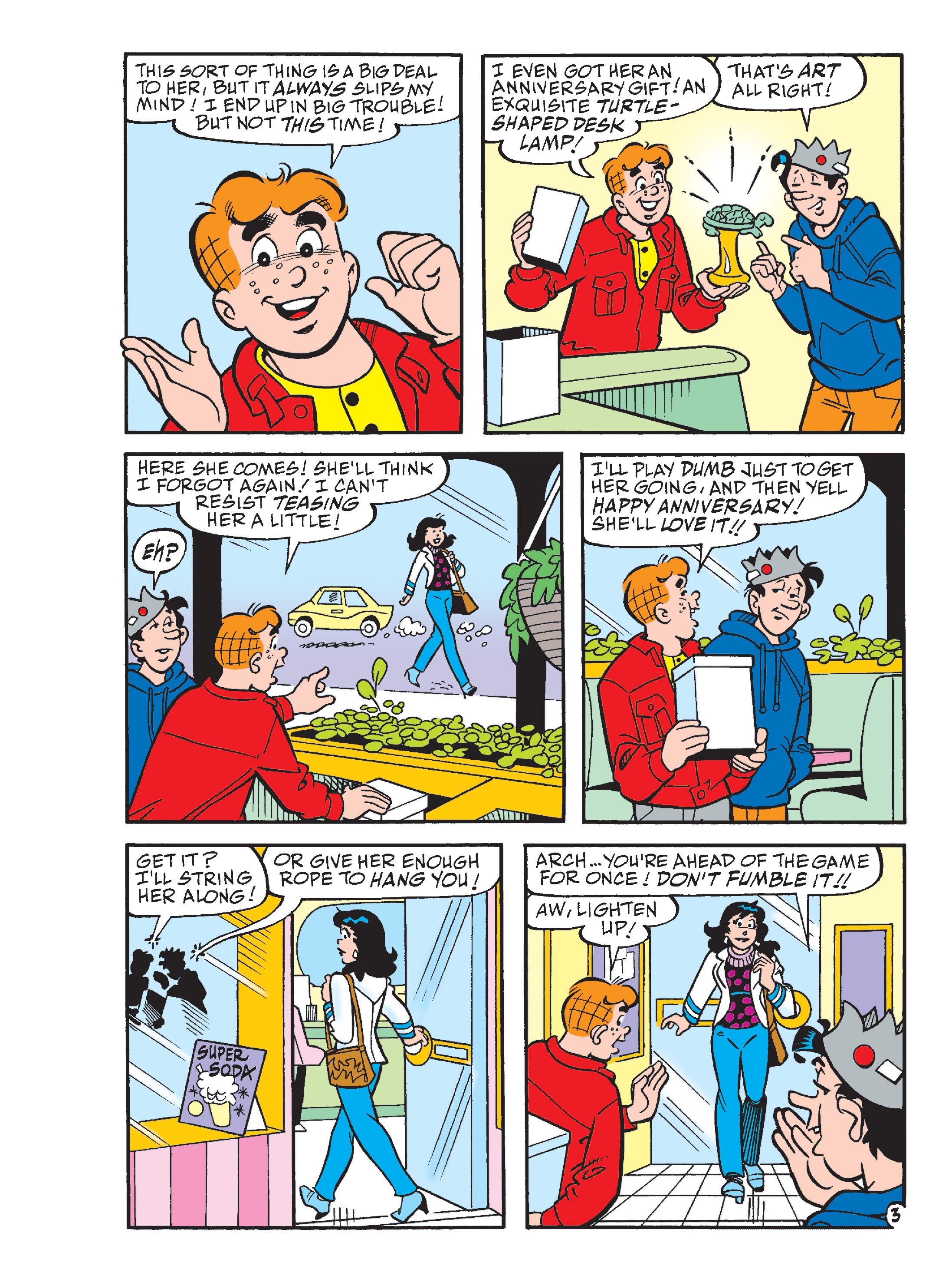 Read online Archie's Double Digest Magazine comic -  Issue #265 - 145