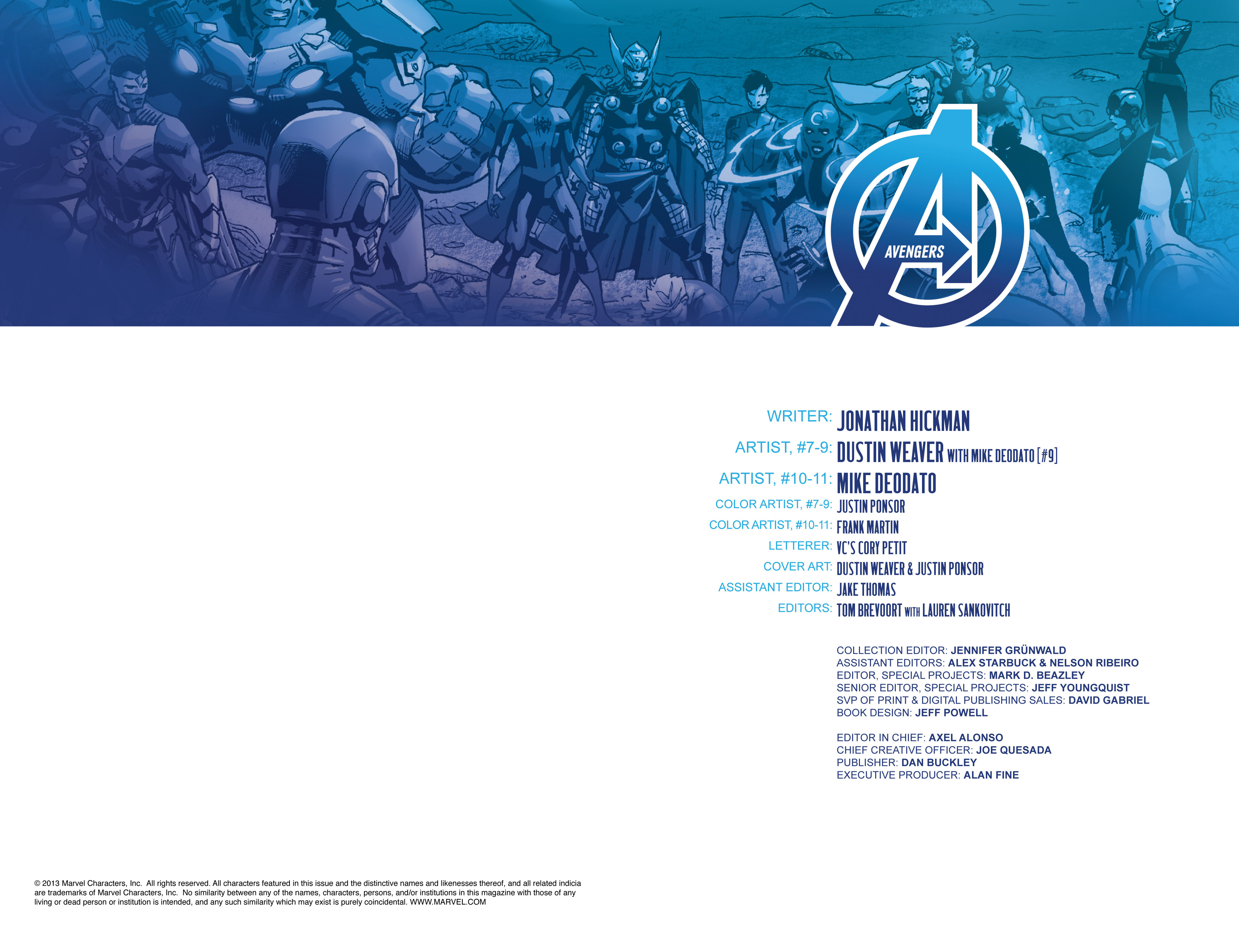 Read online Avengers by Jonathan Hickman Omnibus comic -  Issue # TPB 1 (Part 3) - 97
