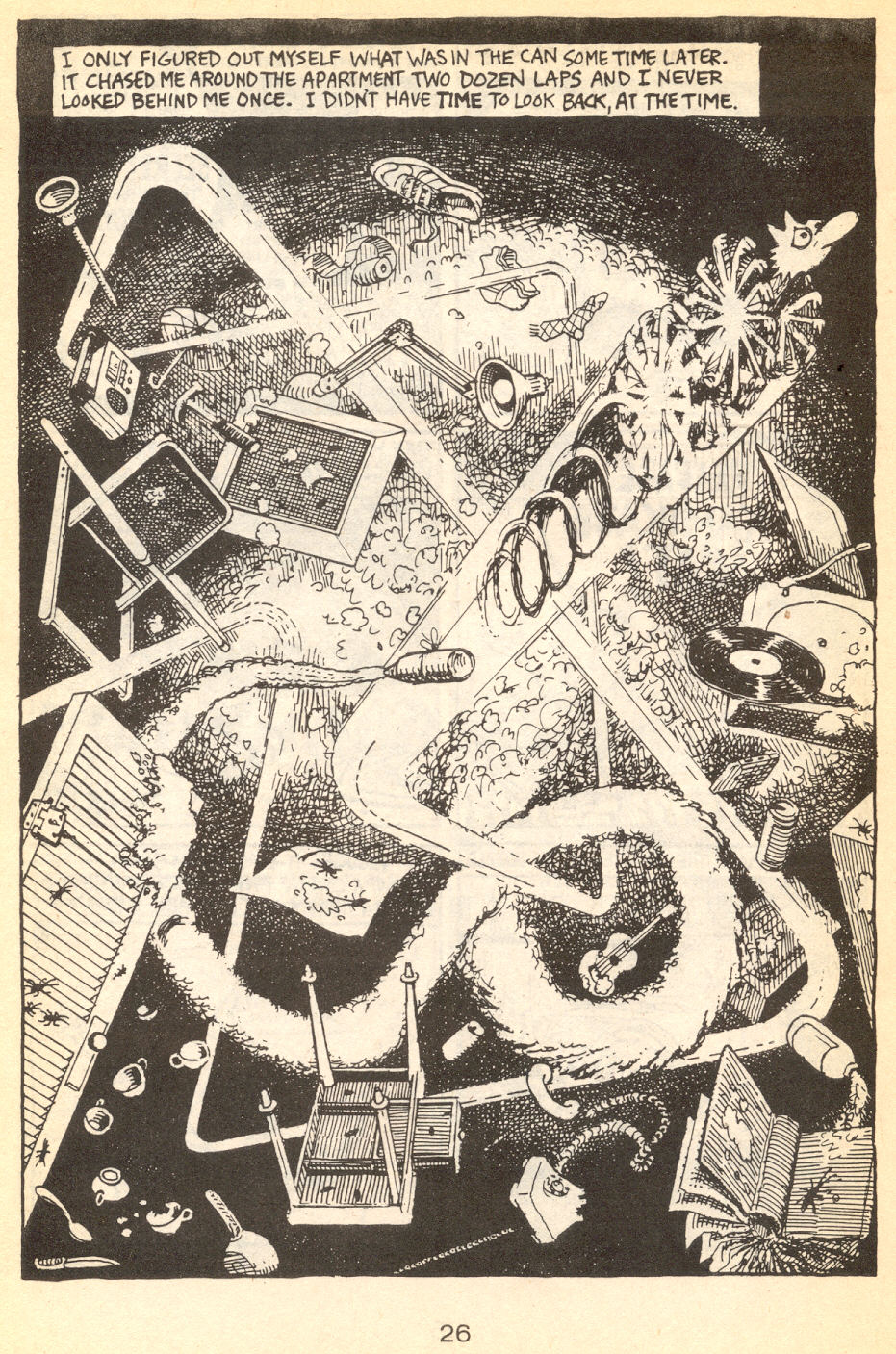 Read online Adventures of Fat Freddy's Cat comic -  Issue #6 - 28