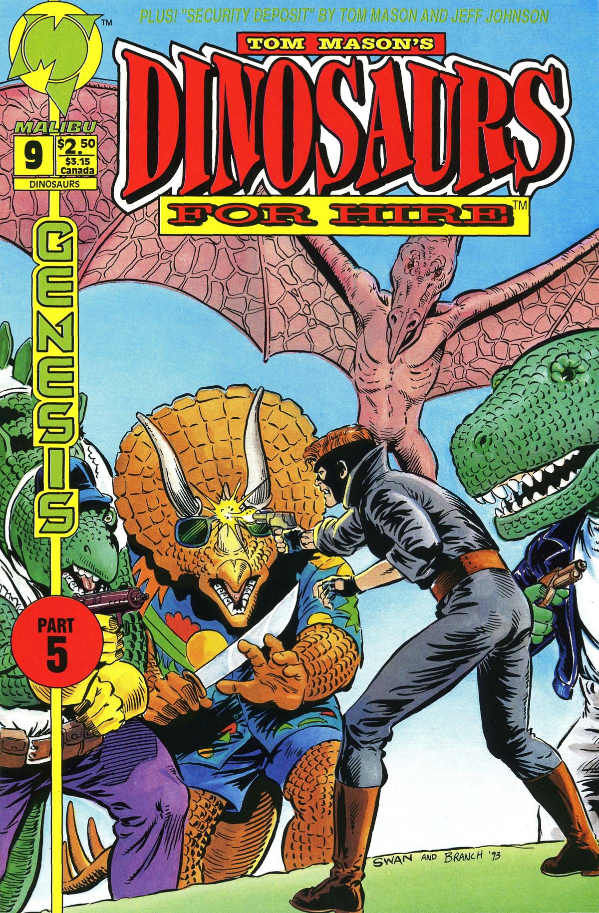 Read online Dinosaurs For Hire comic -  Issue #9 - 1