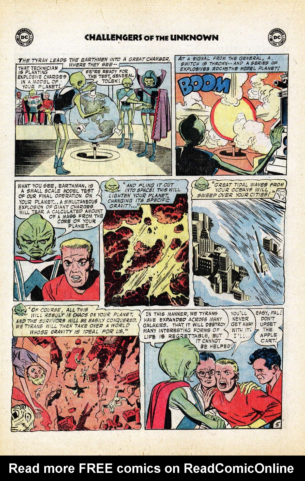 Read online Challengers of the Unknown (1958) comic -  Issue #80 - 16