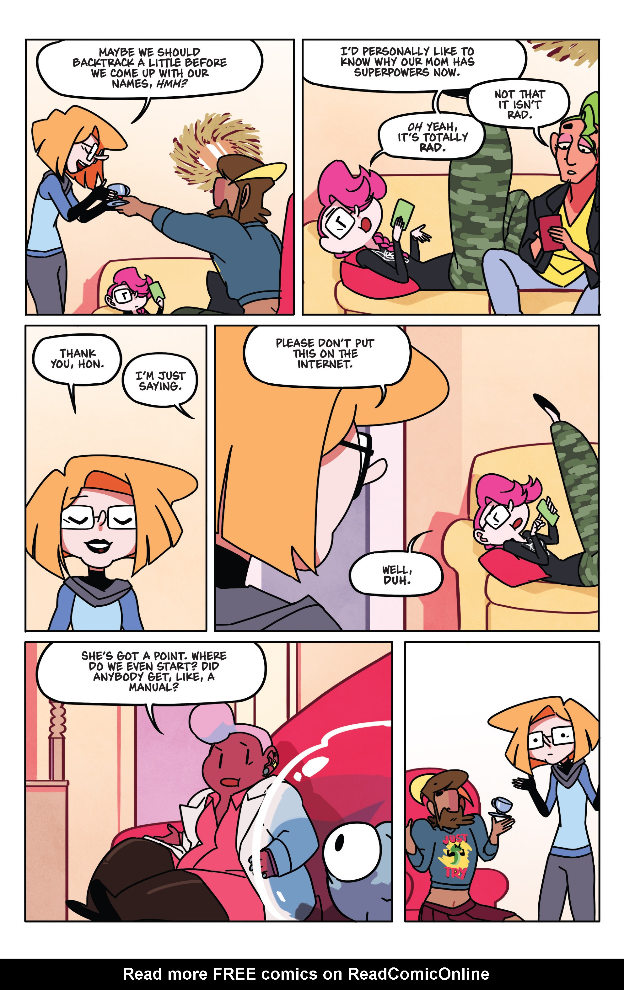 Read online Power Up comic -  Issue #3 - 4