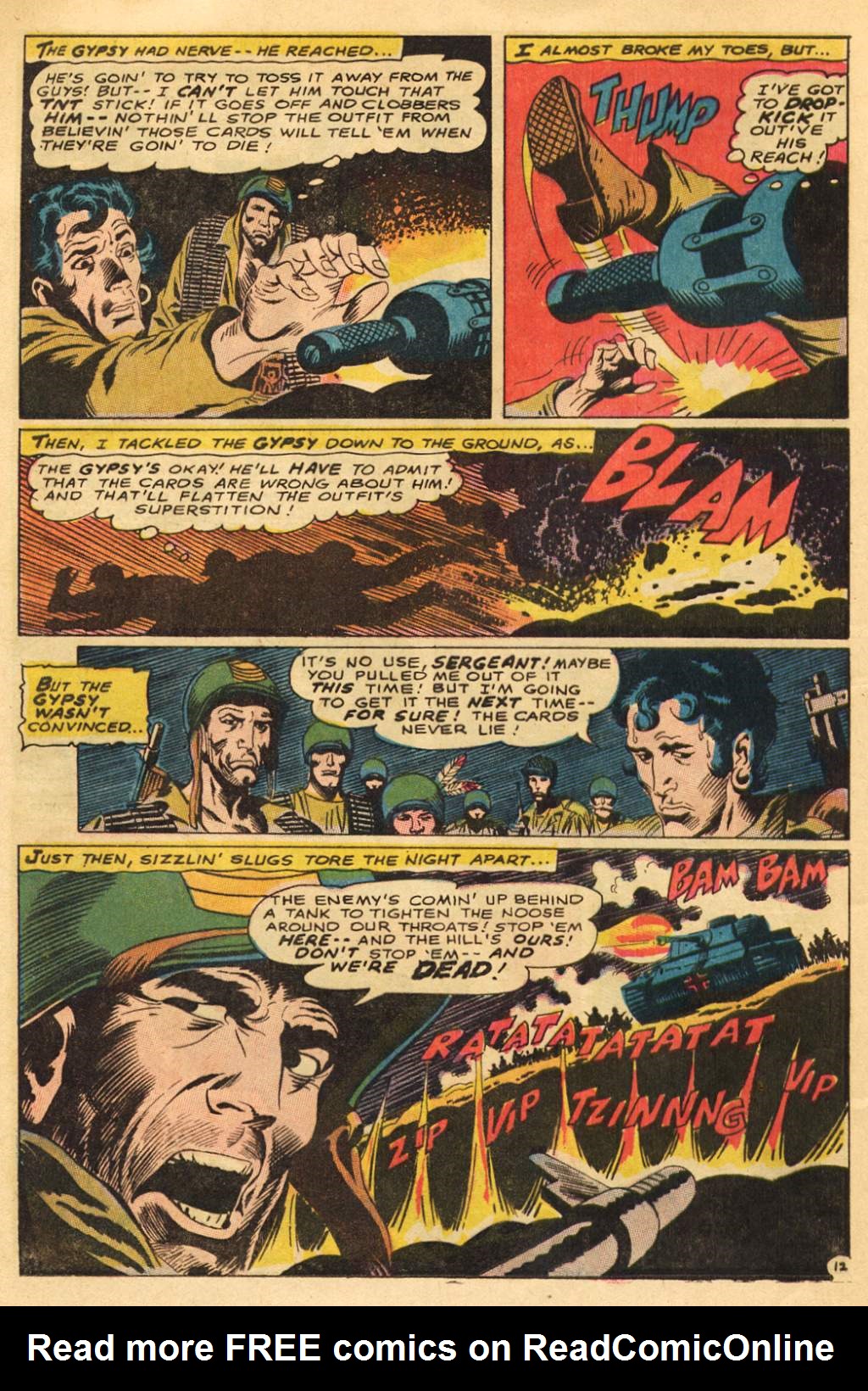 Read online Our Army at War (1952) comic -  Issue #188 - 16