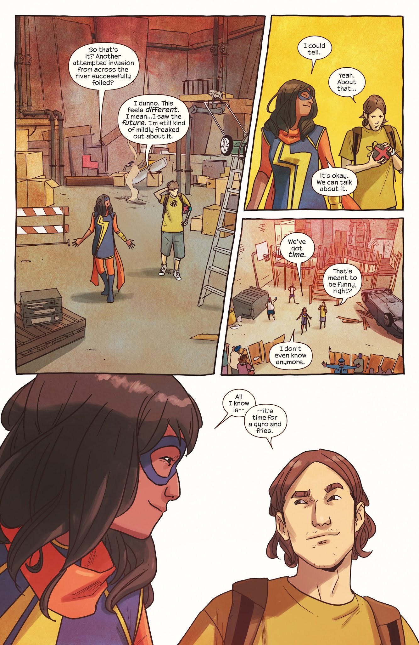 Read online Ms. Marvel (2016) comic -  Issue #35 - 22
