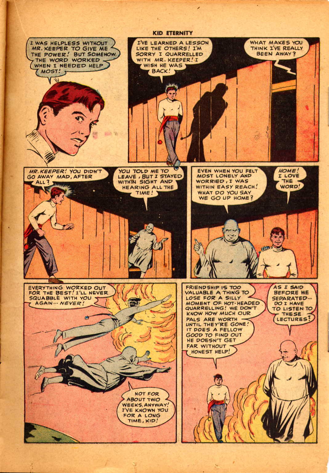 Read online Kid Eternity (1946) comic -  Issue #6 - 25