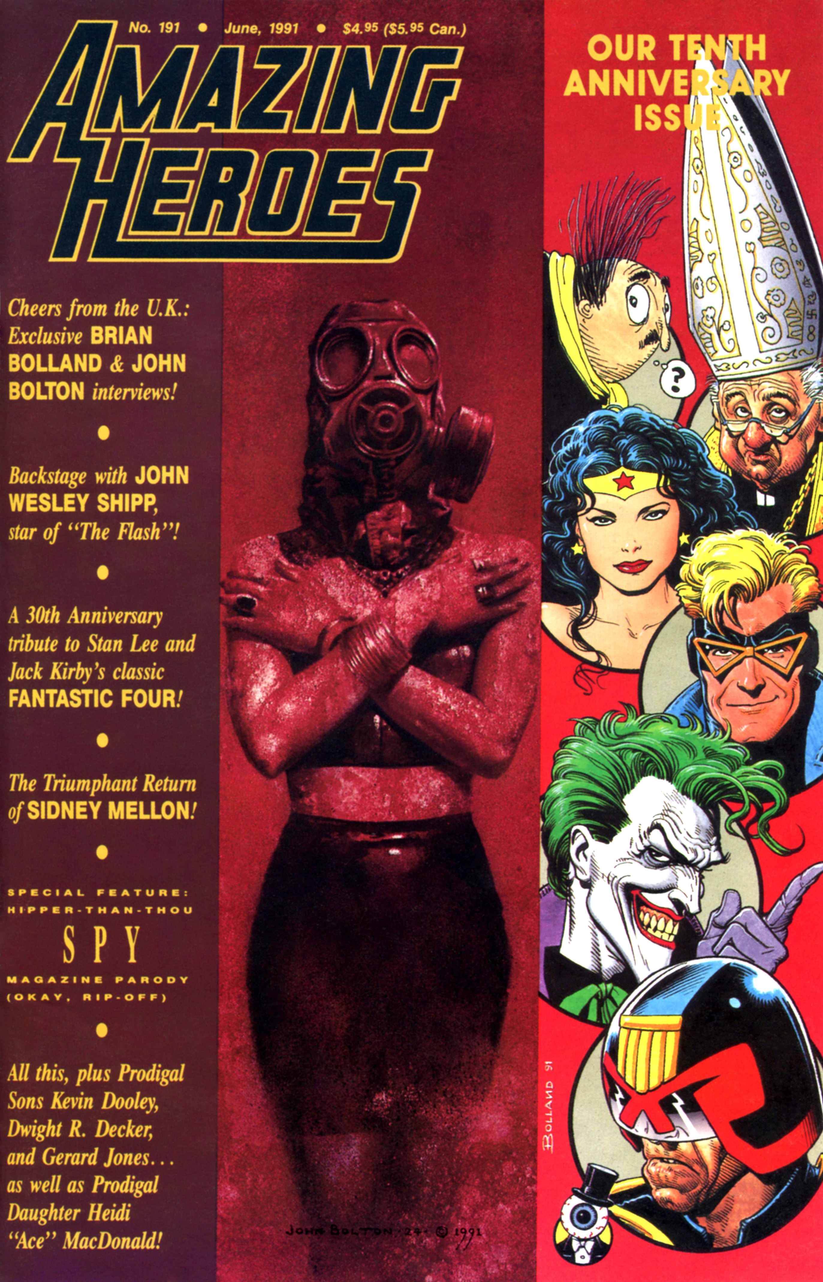 Read online Amazing Heroes comic -  Issue #191 - 1