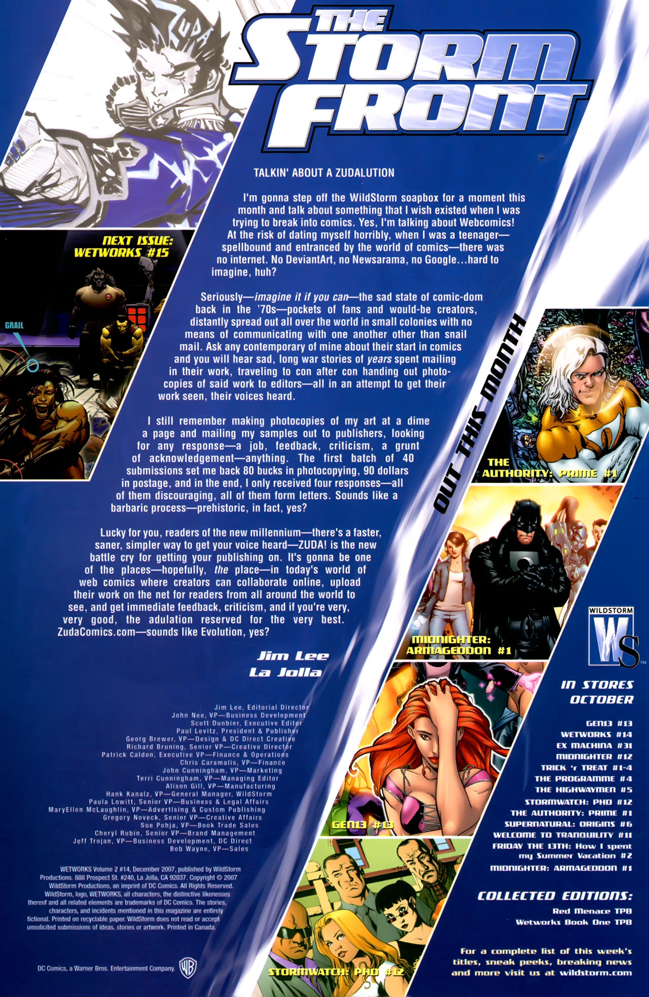 Read online Wetworks (2006) comic -  Issue #14 - 22