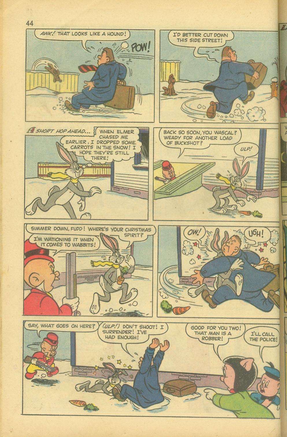 Read online Bugs Bunny's Christmas Funnies comic -  Issue # TPB 7 - 46