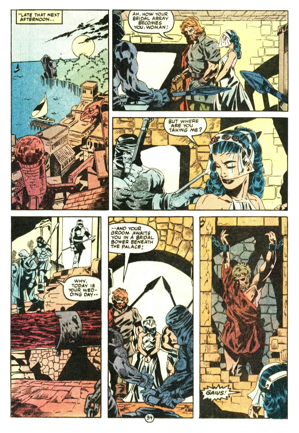 Read online Kull The Conqueror (1983) comic -  Issue #4 - 36