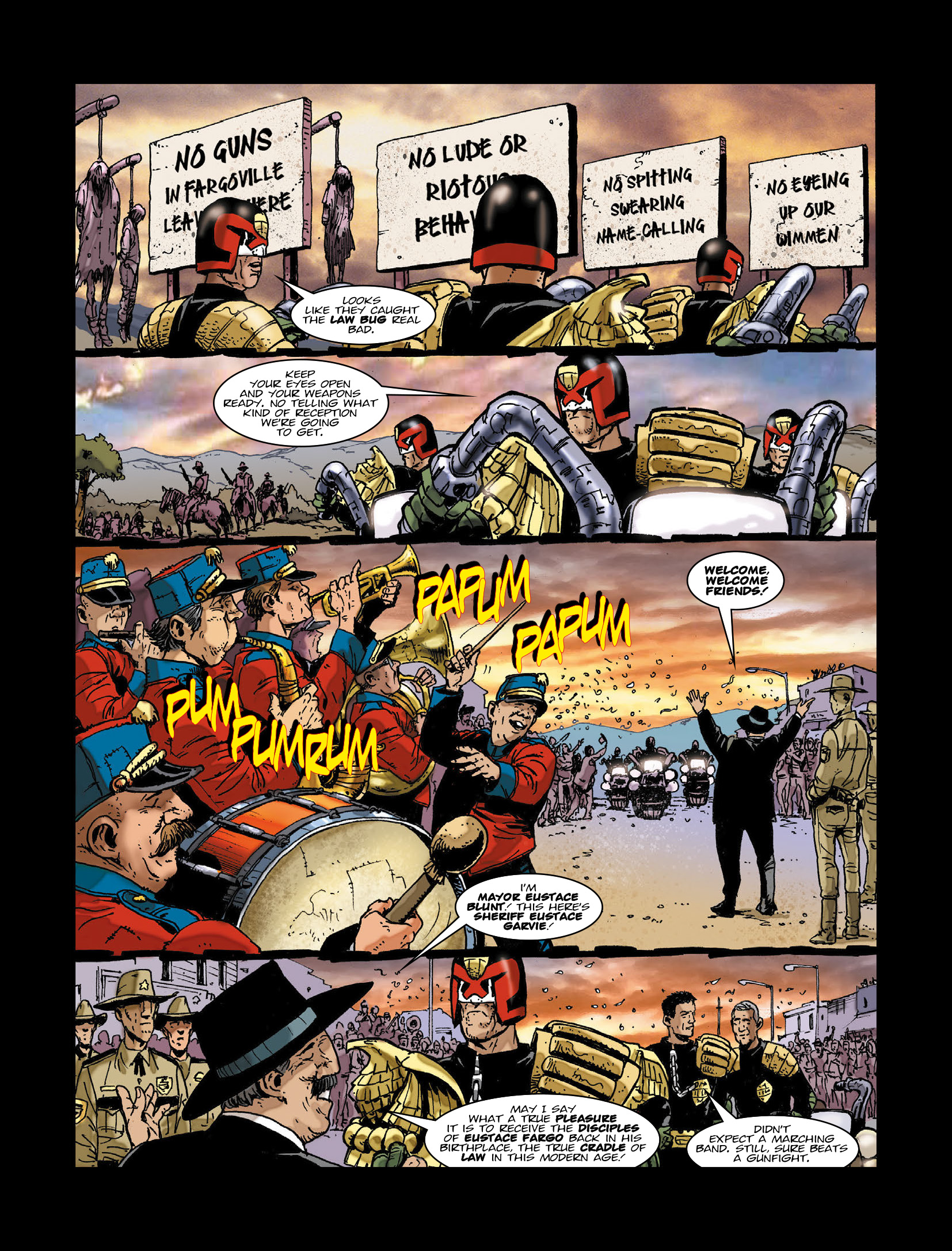 Read online Essential Judge Dredd: Origins comic -  Issue # TPB (Part 1) - 63