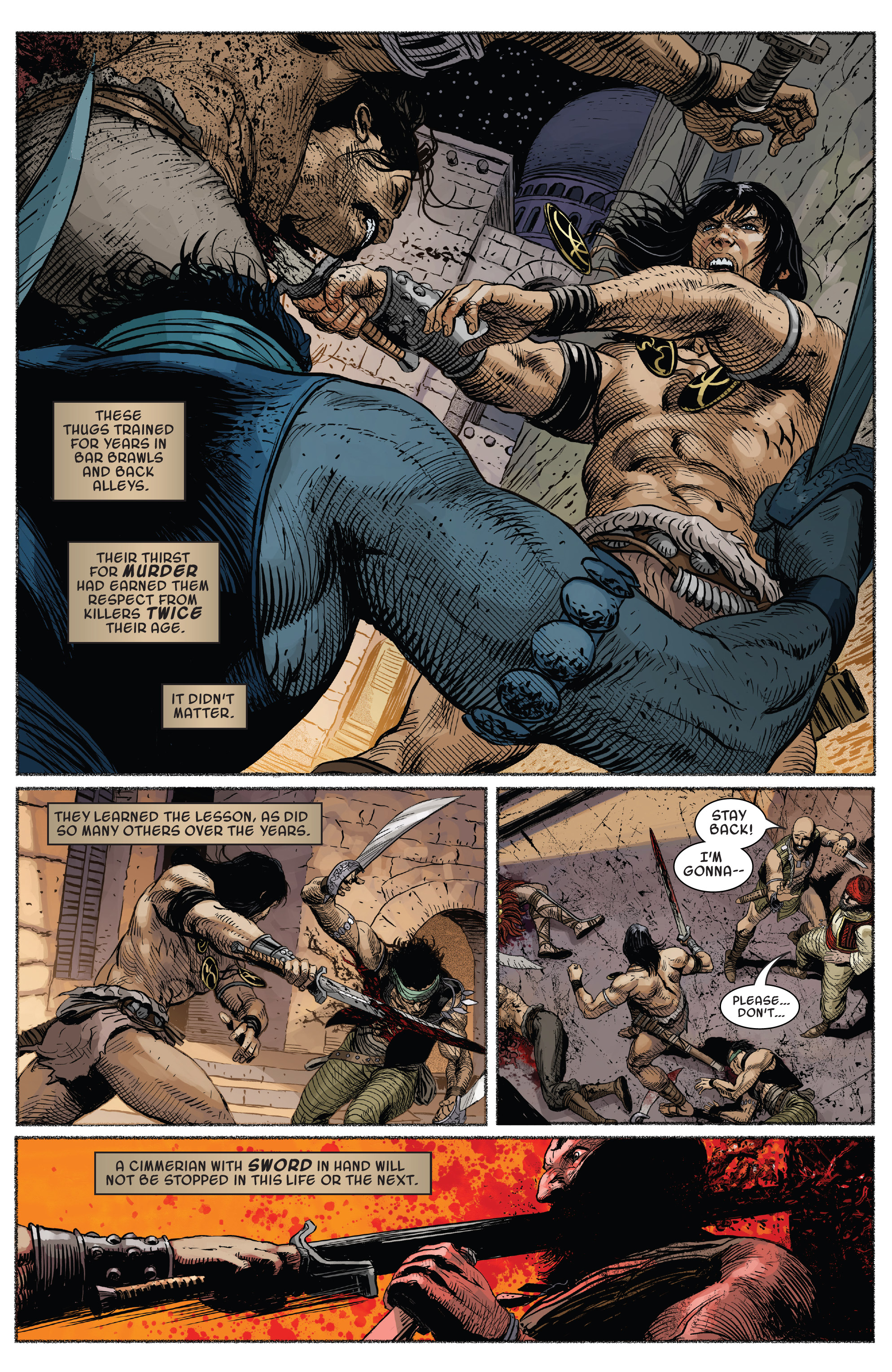 Read online Savage Sword of Conan comic -  Issue #7 - 7
