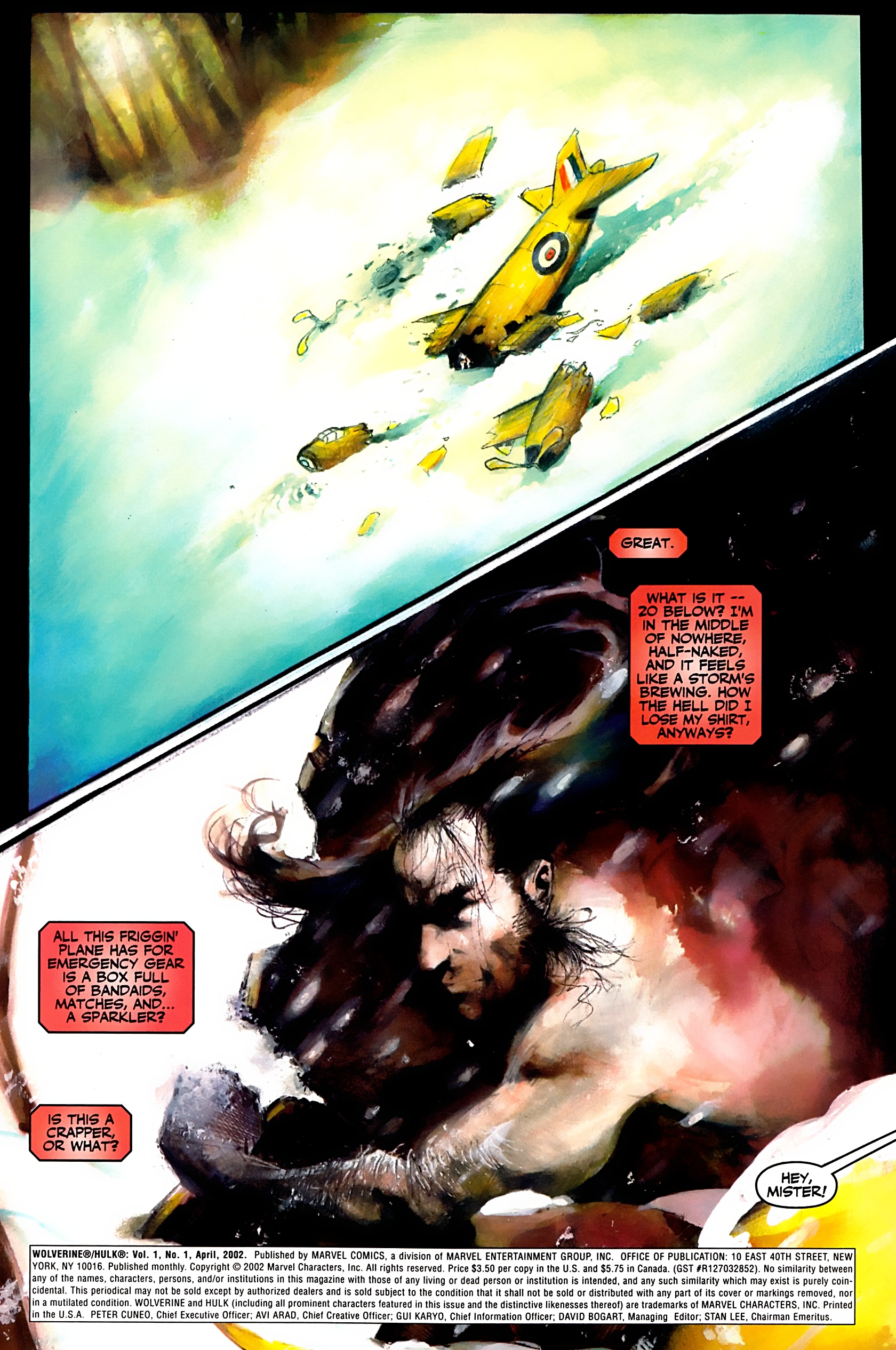 Read online Wolverine/Hulk comic -  Issue #1 - 5