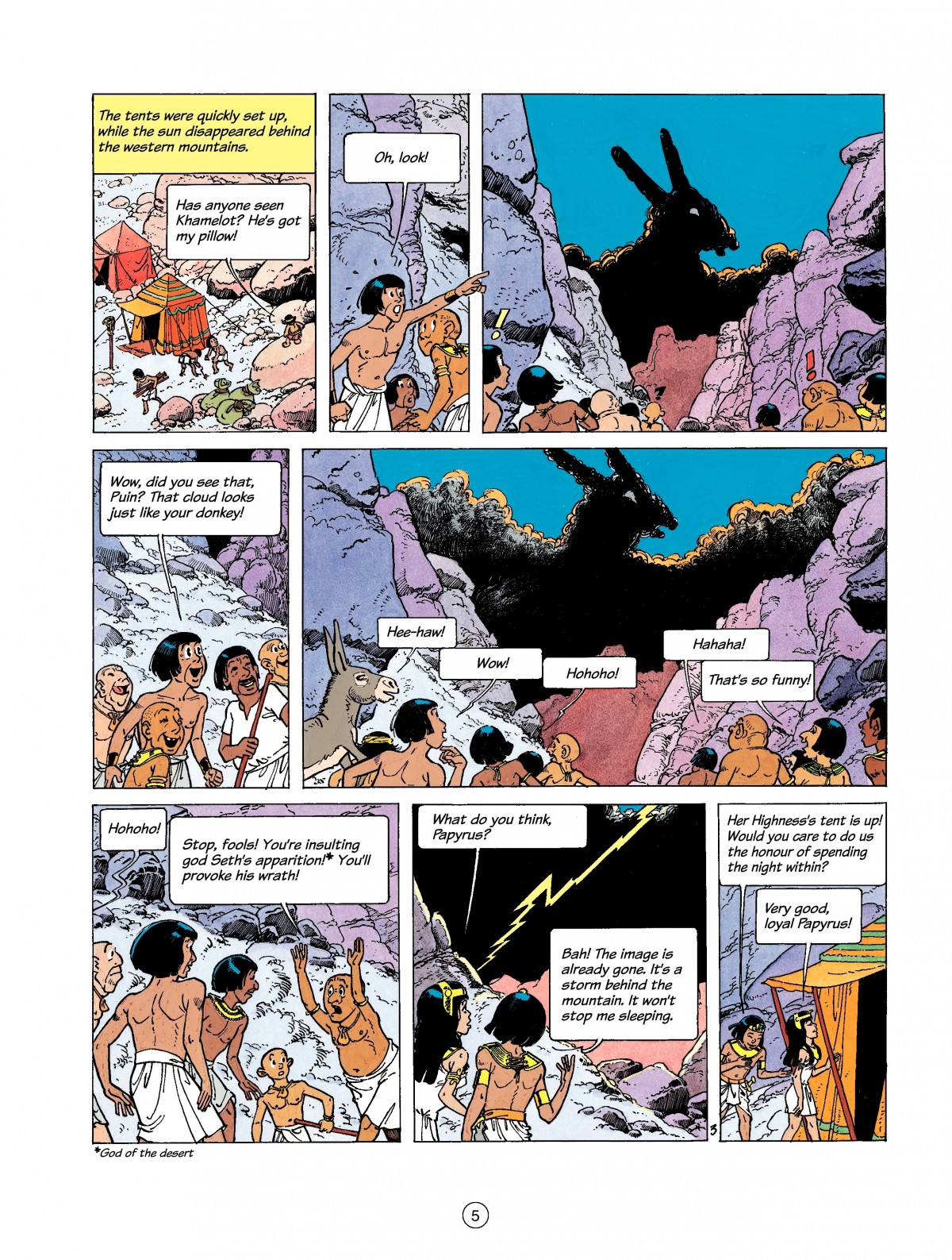 Read online Papyrus comic -  Issue #4 - 5