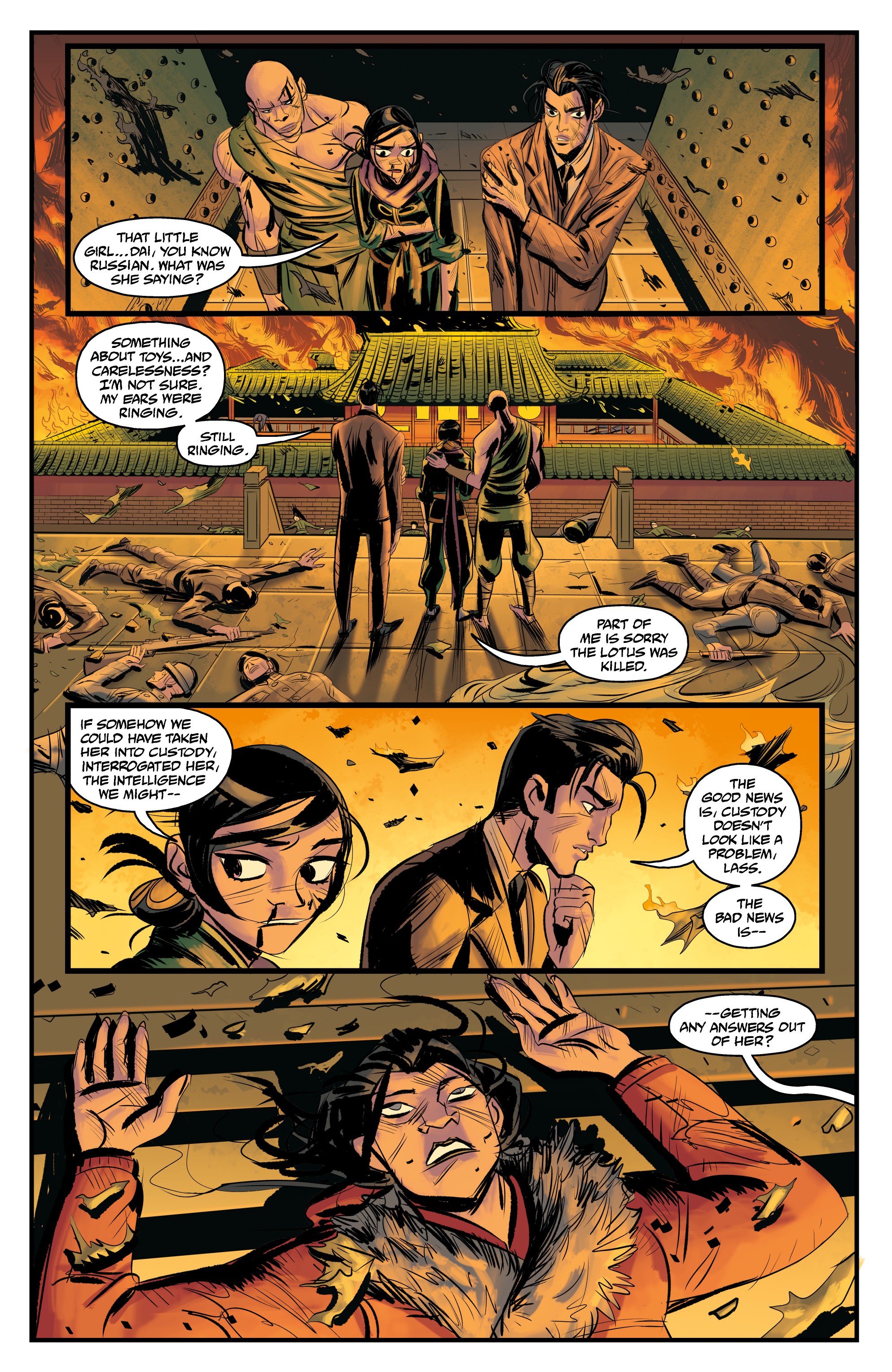 Read online Crimson Lotus comic -  Issue #5 - 18