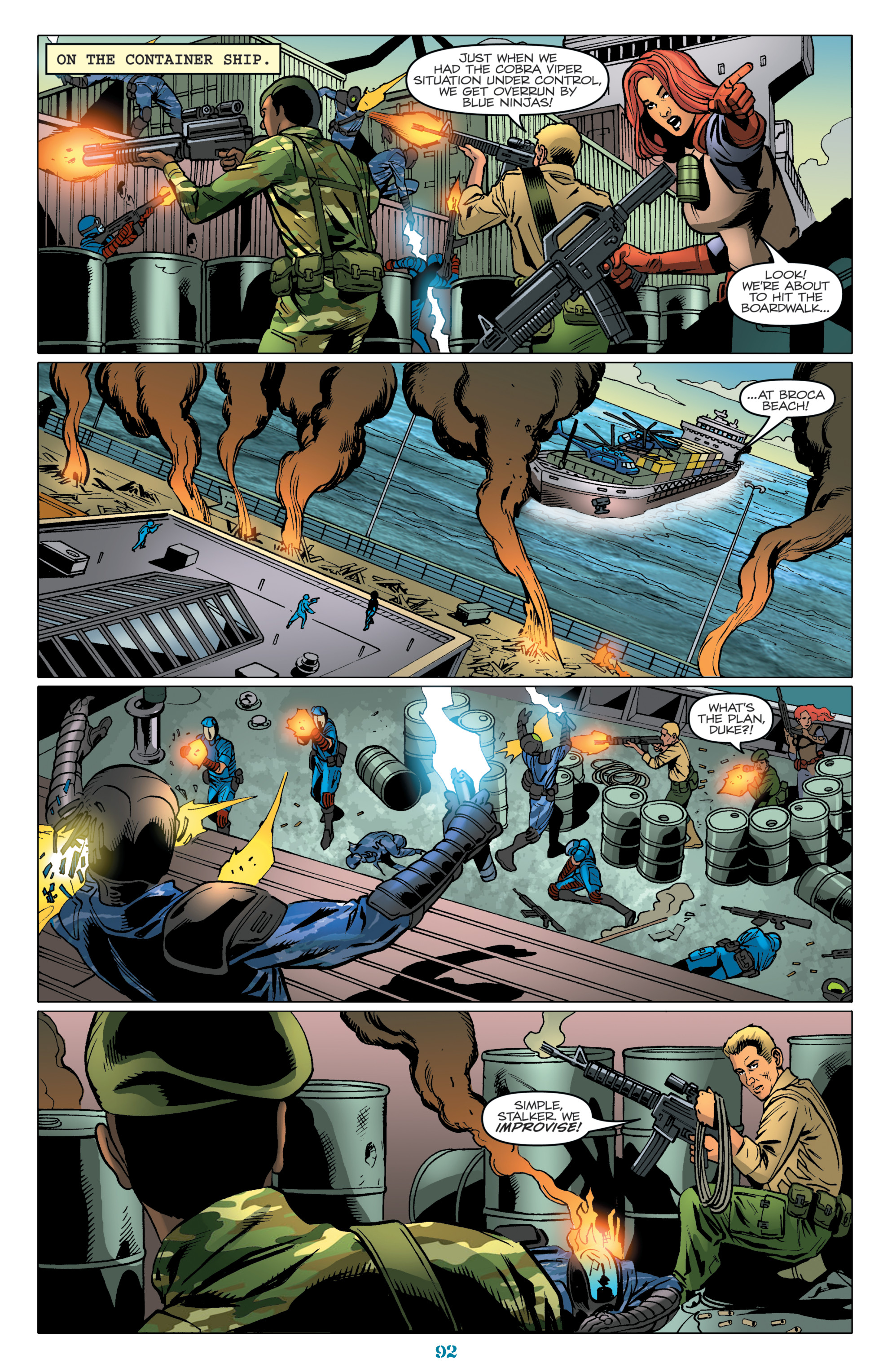 Read online Classic G.I. Joe comic -  Issue # TPB 18 (Part 1) - 93