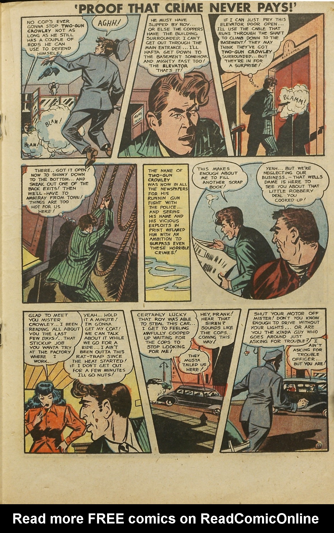 Read online Murder Incorporated (1948) comic -  Issue #10 - 19